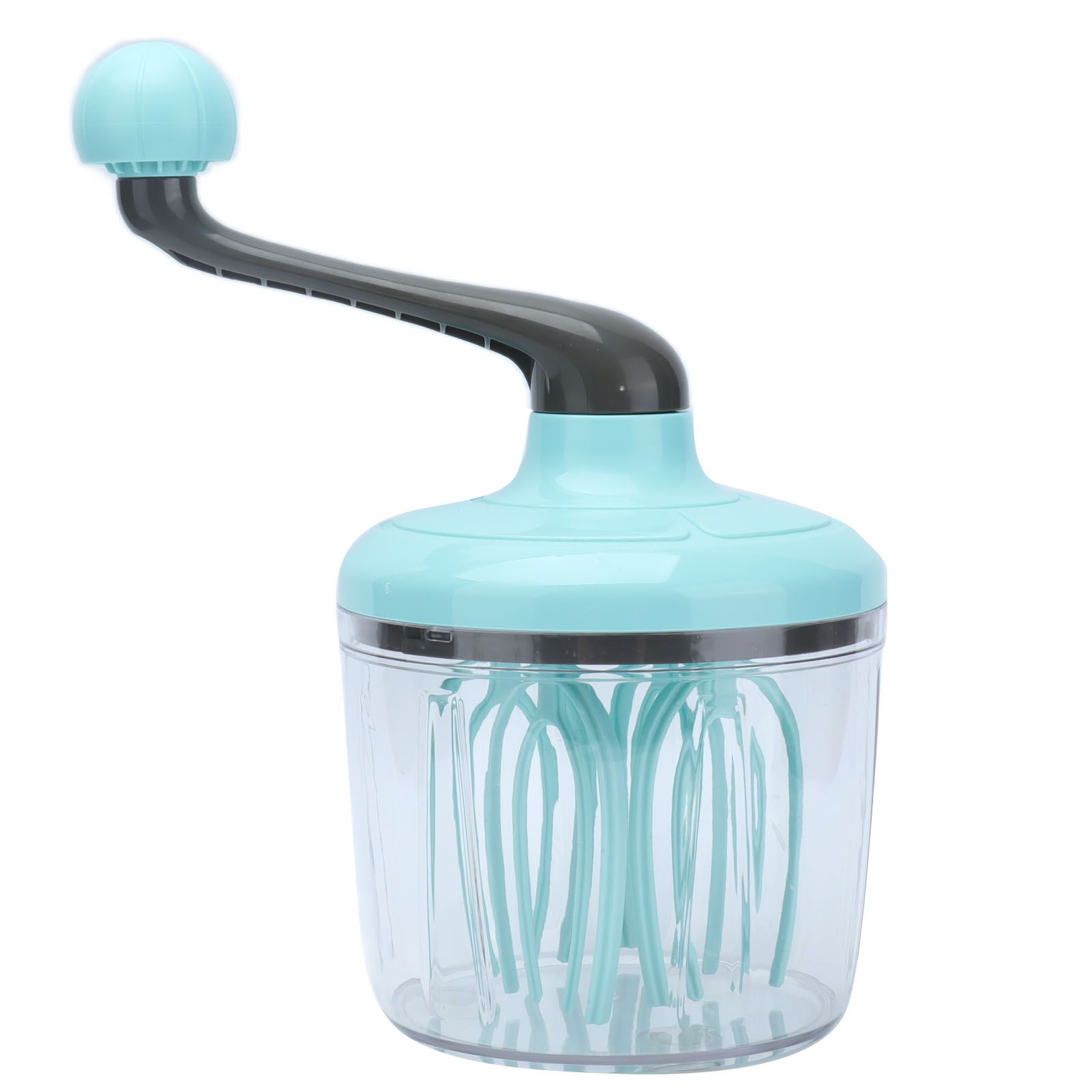 Hand Mixer PP Handheld Egg Beater with Detachable Handle Cream Whisk Convenient and Non Slip Light Green for Kitchen - Image 6