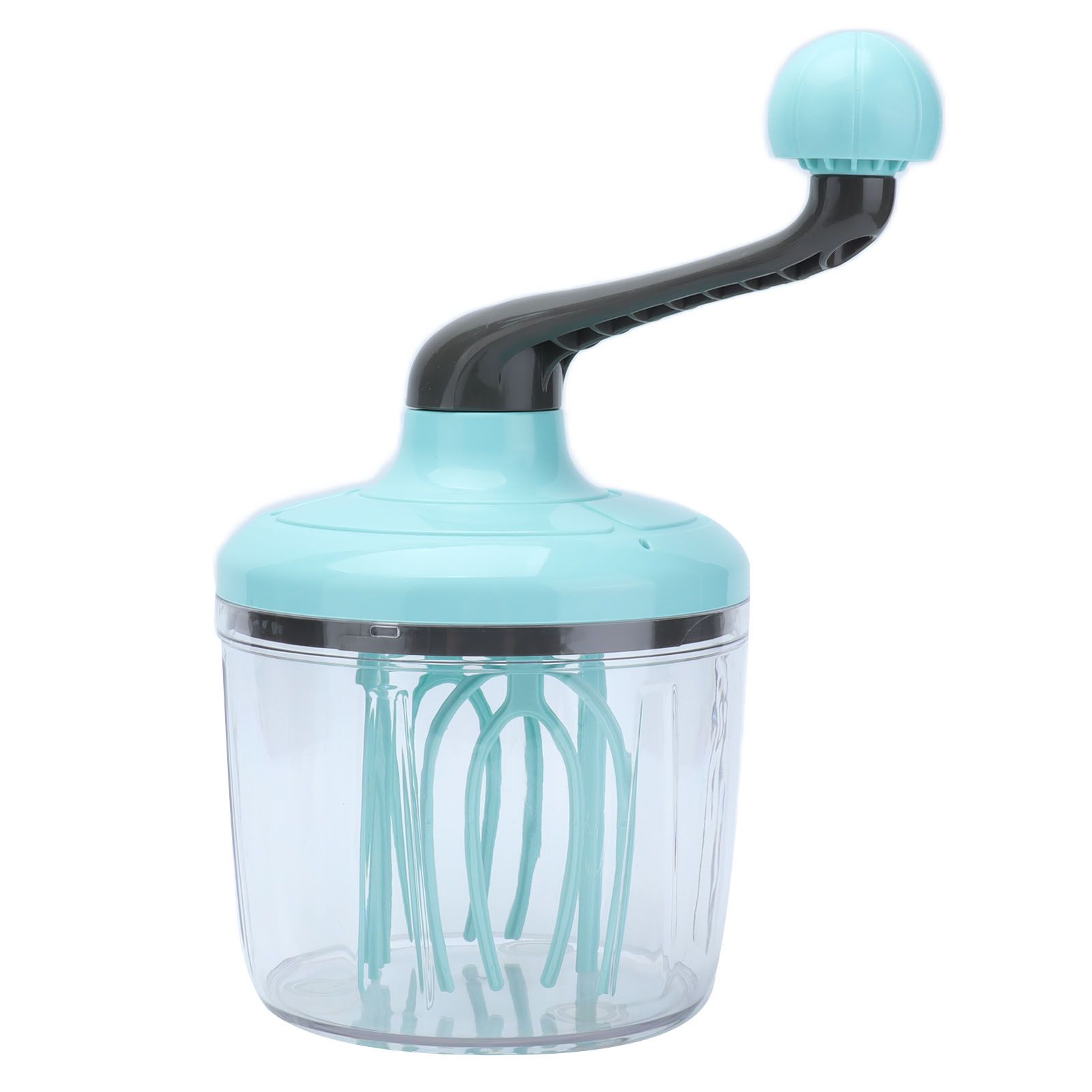 Hand Mixer PP Handheld Egg Beater with Detachable Handle Cream Whisk Convenient and Non Slip Light Green for Kitchen - Image 8