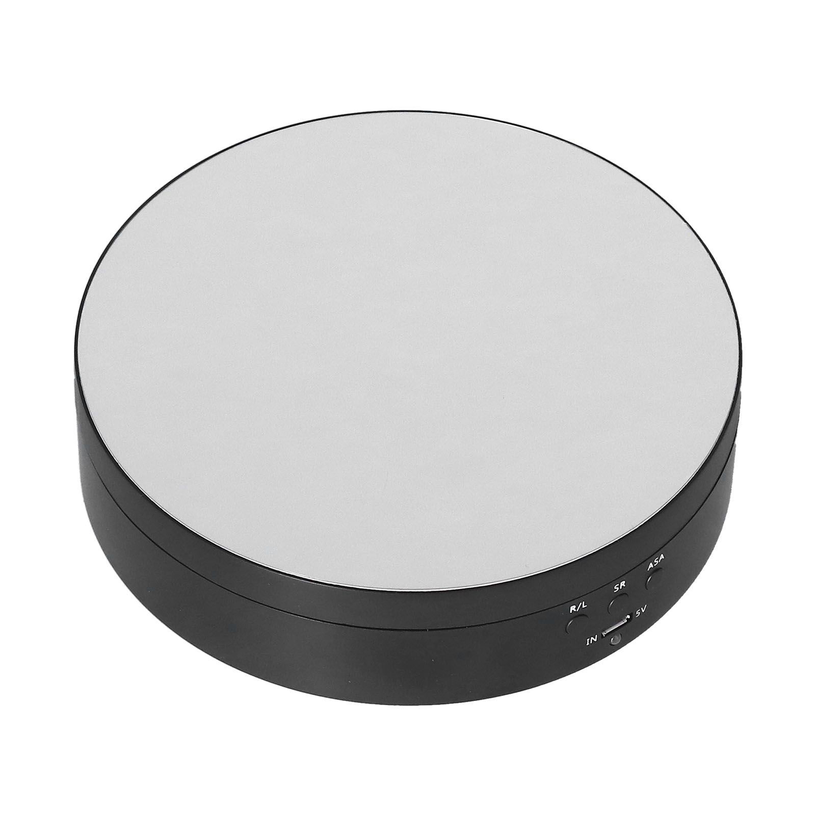 Motorized Rotating Display Stand 138mm Electric Rotating Turntable 3 Speed Adjustable USB Powered Jewelry Display BracketBlack - Image 5