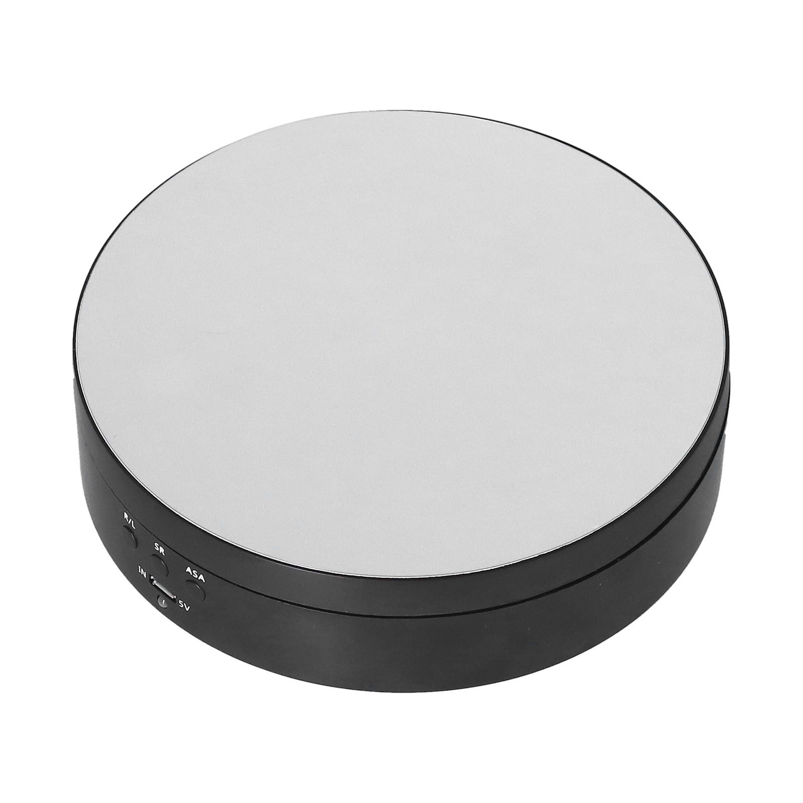 Motorized Rotating Display Stand 138mm Electric Rotating Turntable 3 Speed Adjustable USB Powered Jewelry Display BracketBlack - Image 6