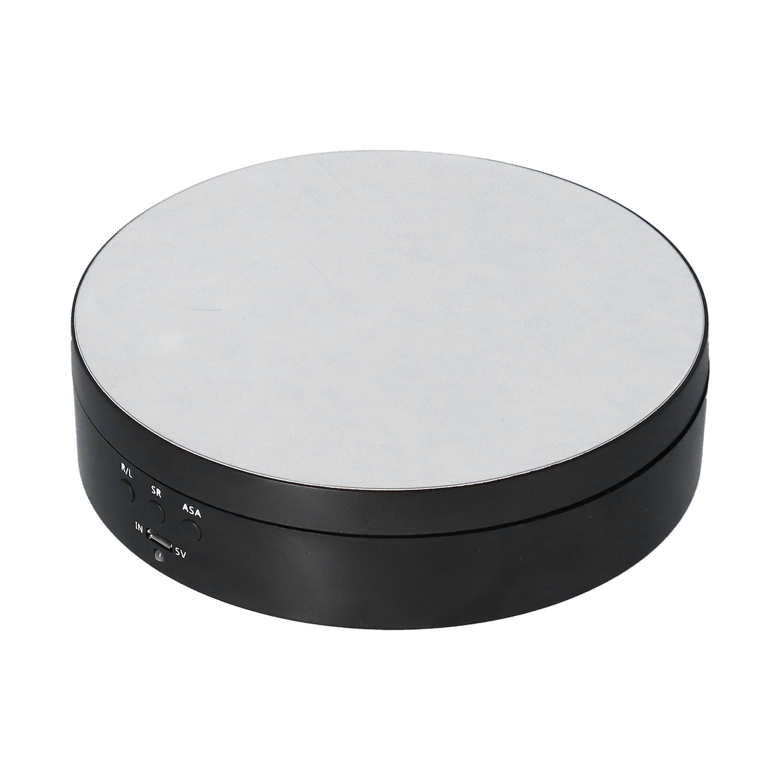 Motorized Rotating Display Stand 138mm Electric Rotating Turntable 3 Speed Adjustable USB Powered Jewelry Display BracketBlack - Image 7