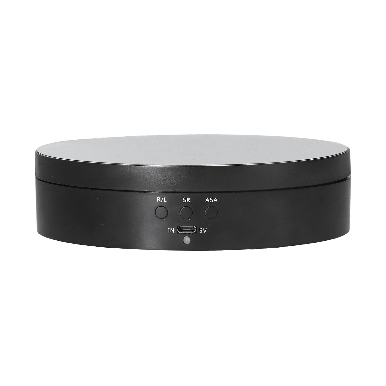 Motorized Rotating Display Stand 138mm Electric Rotating Turntable 3 Speed Adjustable USB Powered Jewelry Display BracketBlack - Image 8