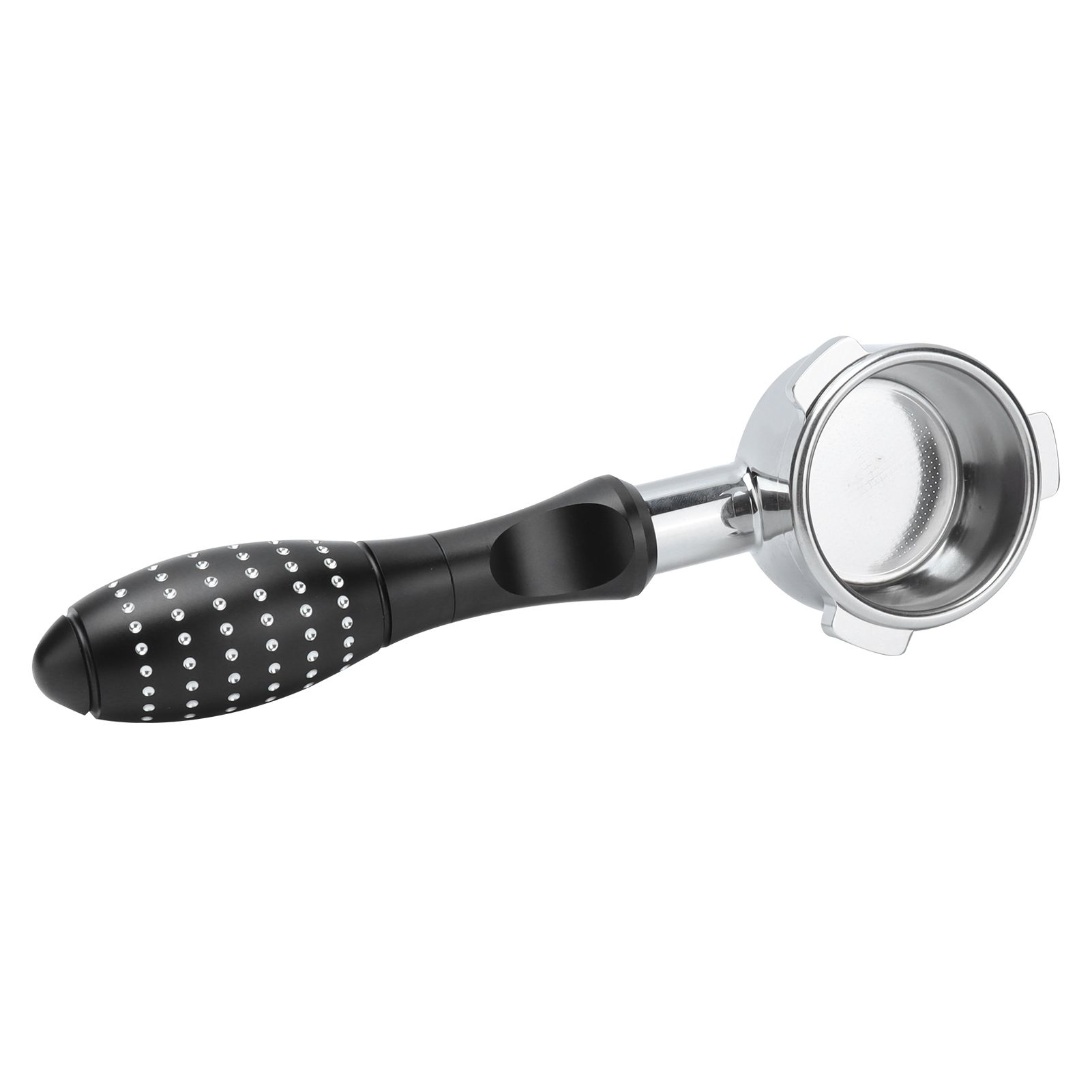 Bottomless Portafilter Frosted Texture Fine Filter Bowl Food Grade Material Comfortable 54mm Coffee Handle Bottomless - Image 3