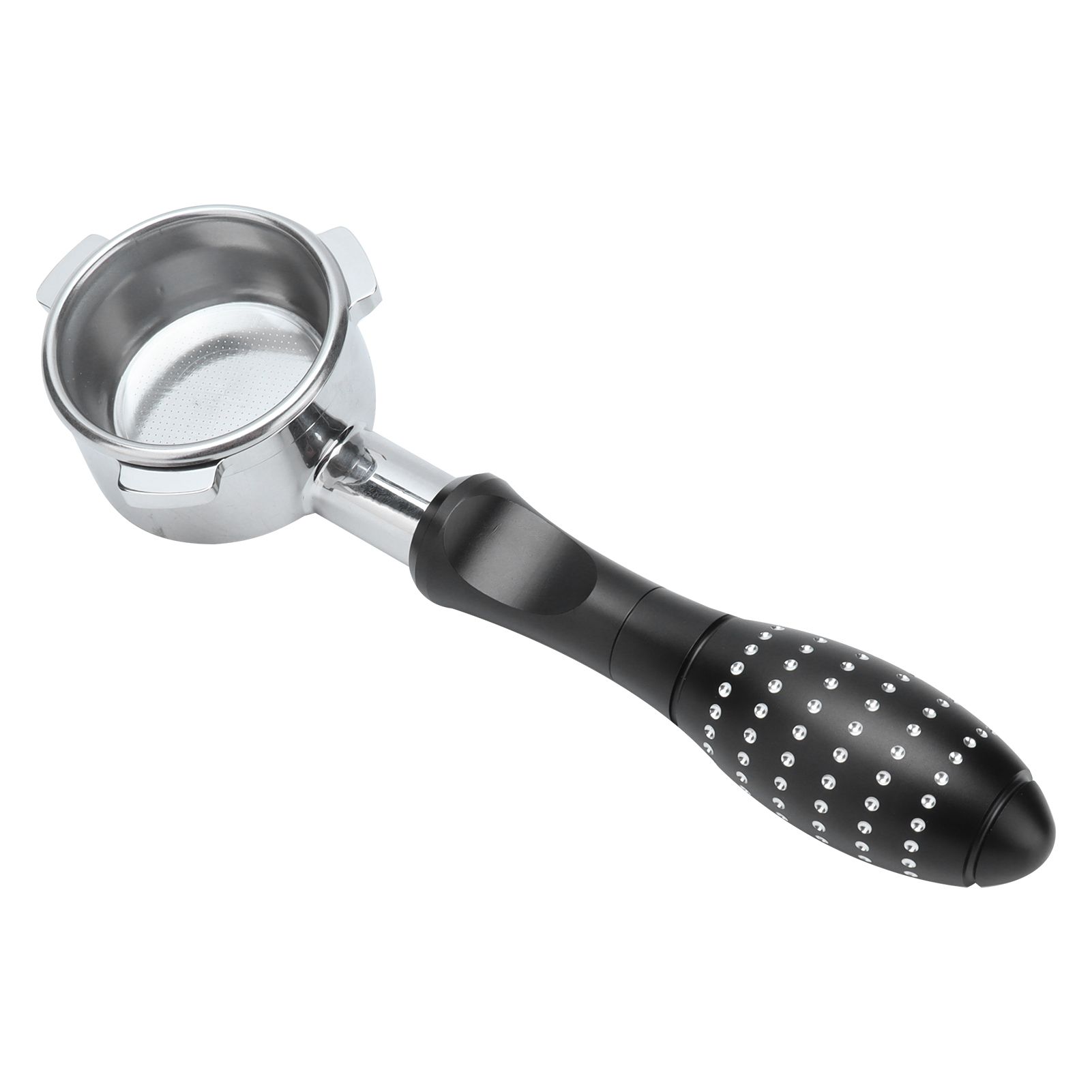Bottomless Portafilter Frosted Texture Fine Filter Bowl Food Grade Material Comfortable 54mm Coffee Handle Bottomless - Image 4