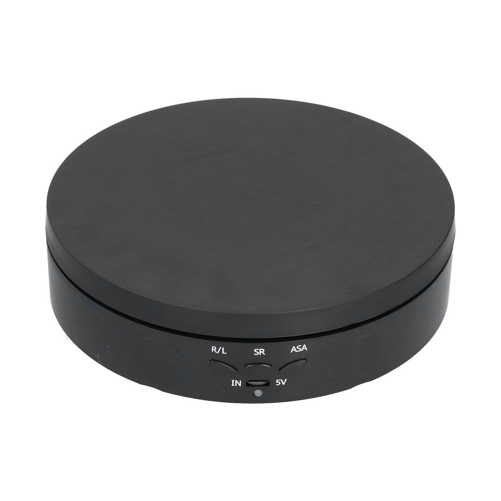 145mm 360° Round Auto Rotating Display Stand 3 Speed Control USB Powered Jewelry Turntable for ExhibitionBlack - Image 6