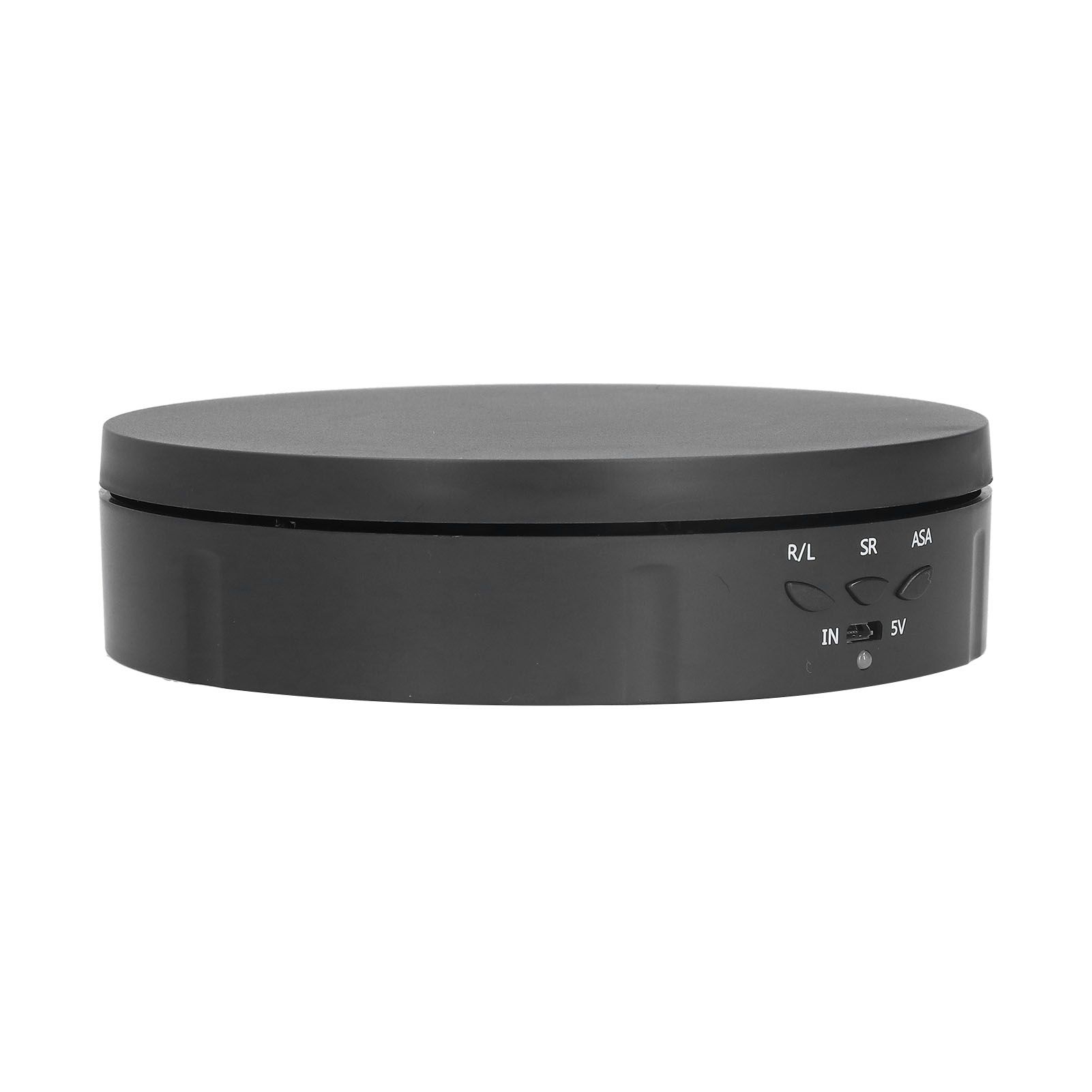 145mm 360° Round Auto Rotating Display Stand 3 Speed Control USB Powered Jewelry Turntable for ExhibitionBlack - Image 8