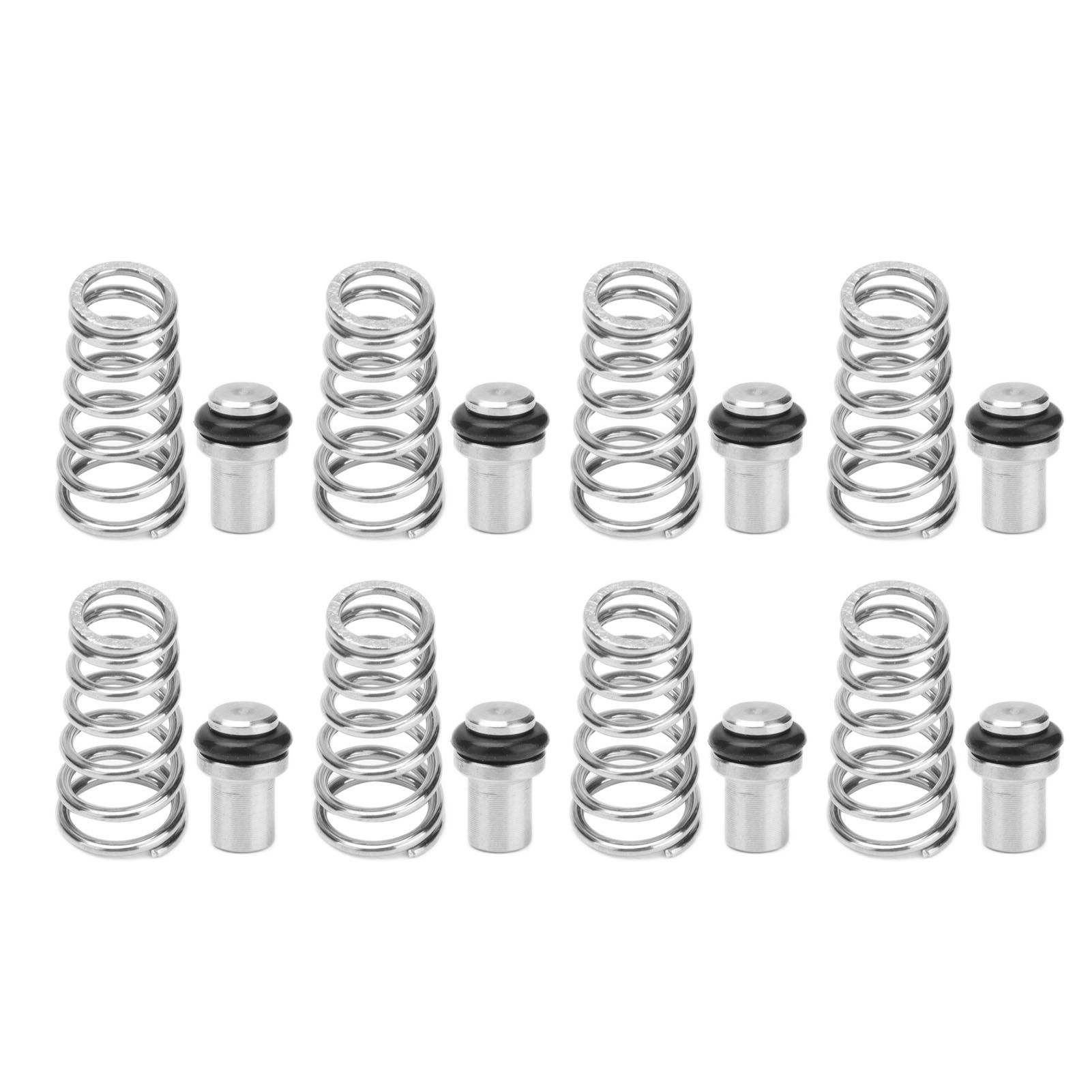8Pcs Poppet Valve Good Airtightness No Leakage Corrosion Resistant Easily Use Install Ball Lock Poppet Valve - Image 1