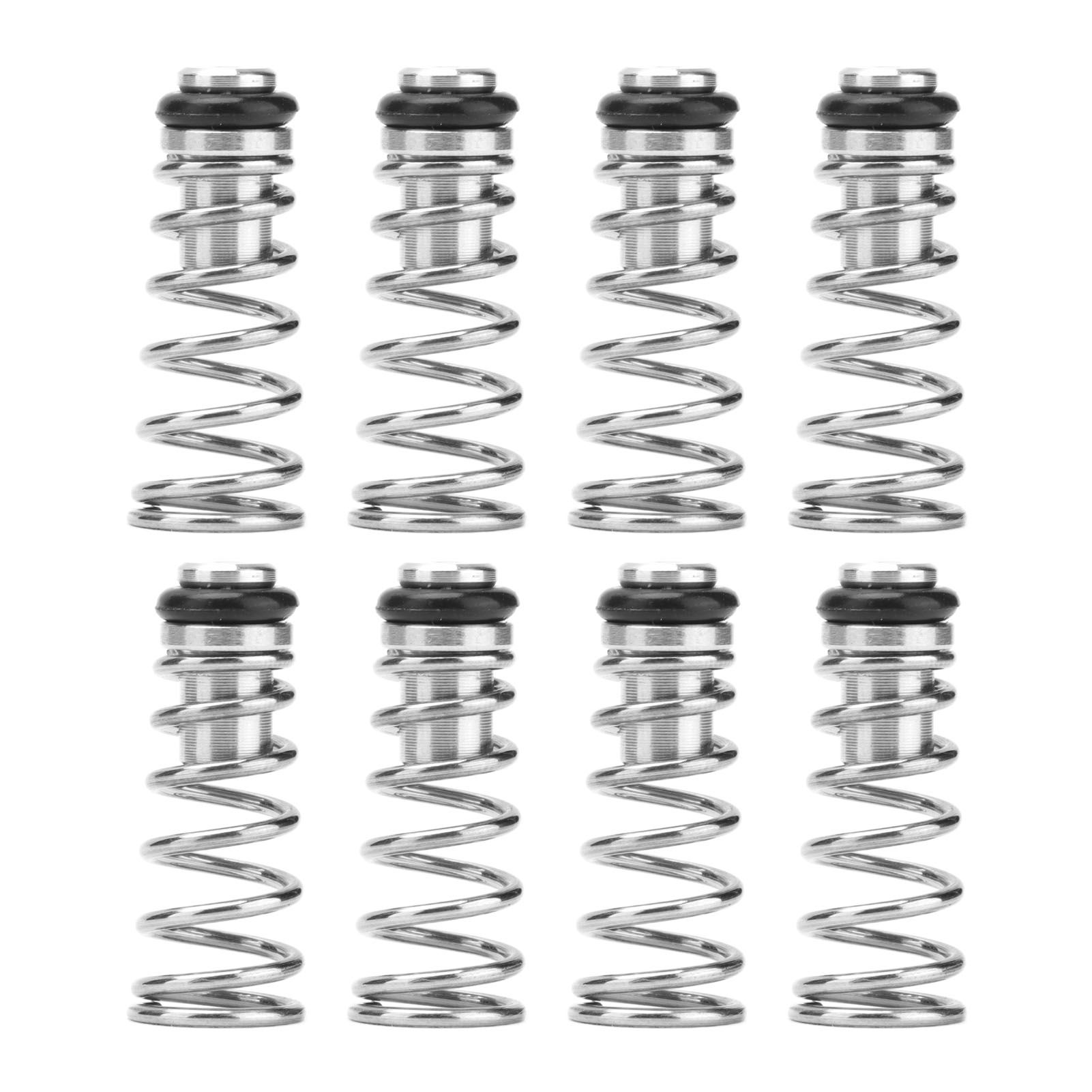 8Pcs Poppet Valve Good Airtightness No Leakage Corrosion Resistant Easily Use Install Ball Lock Poppet Valve - Image 3