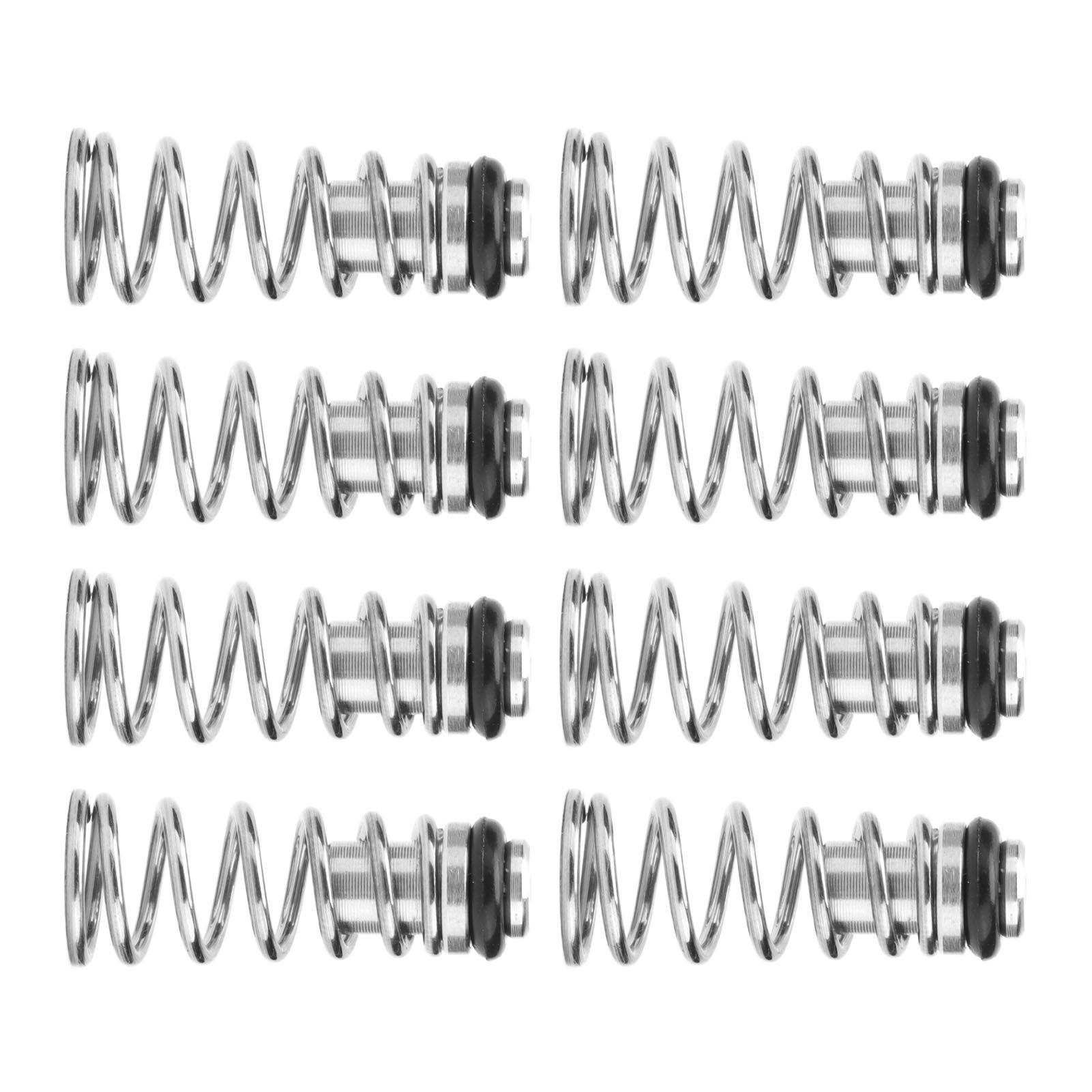 8Pcs Poppet Valve Good Airtightness No Leakage Corrosion Resistant Easily Use Install Ball Lock Poppet Valve - Image 4
