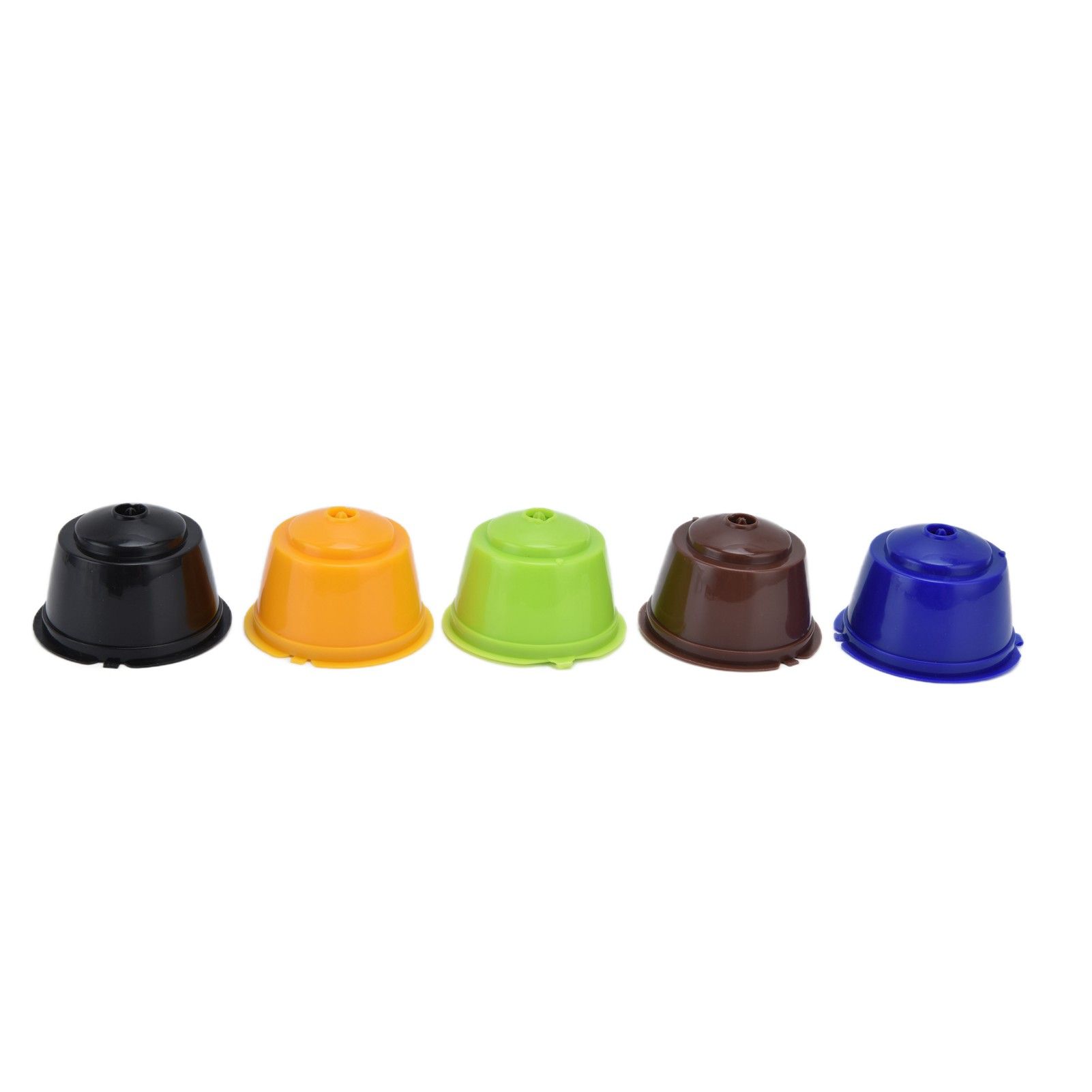 5Pcs Reusable Coffee Pod 50ml Refillable Coffee Capsule with Spoon Convenient to Use for Dolce Gusto - Image 3