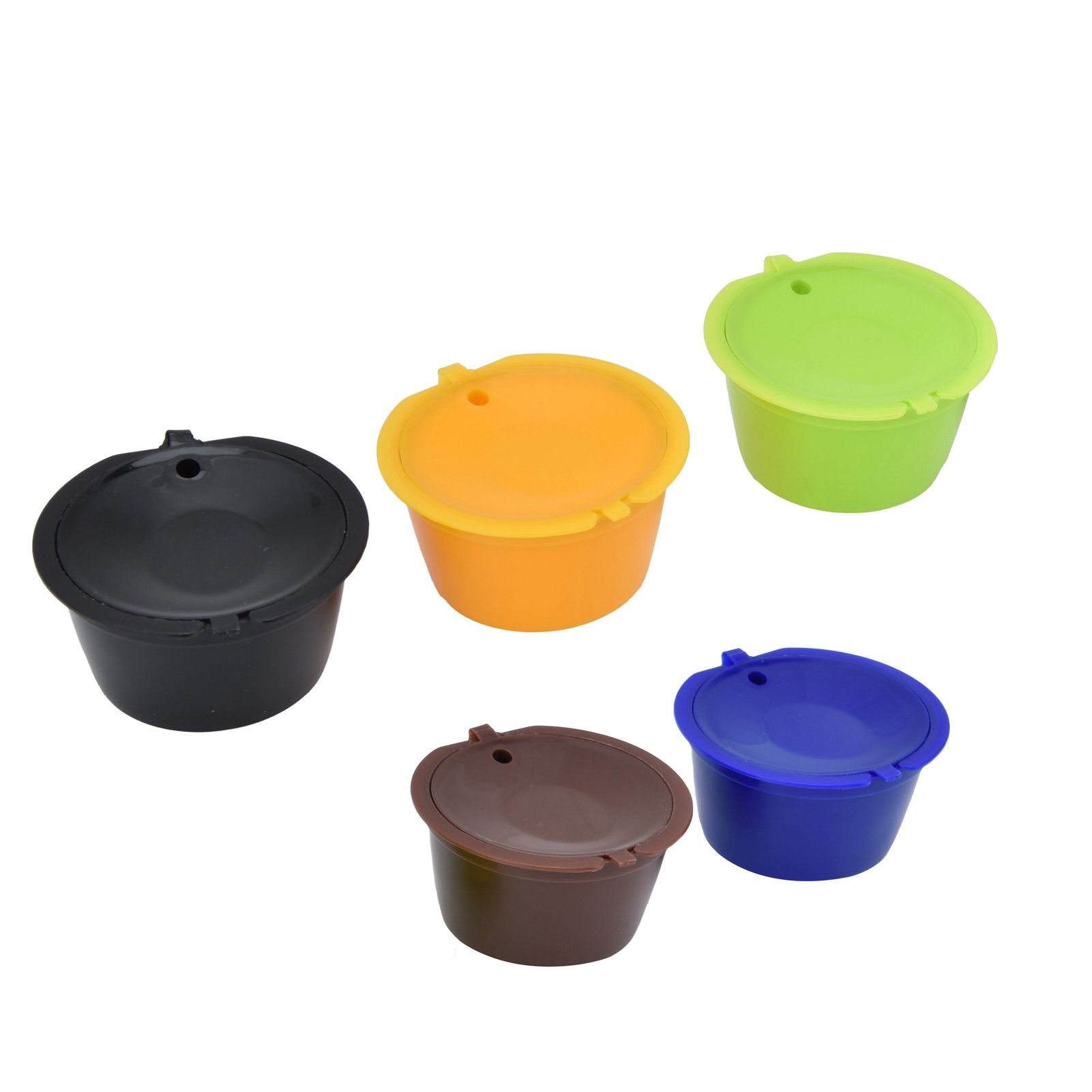 5Pcs Reusable Coffee Pod 50ml Refillable Coffee Capsule with Spoon Convenient to Use for Dolce Gusto - Image 7