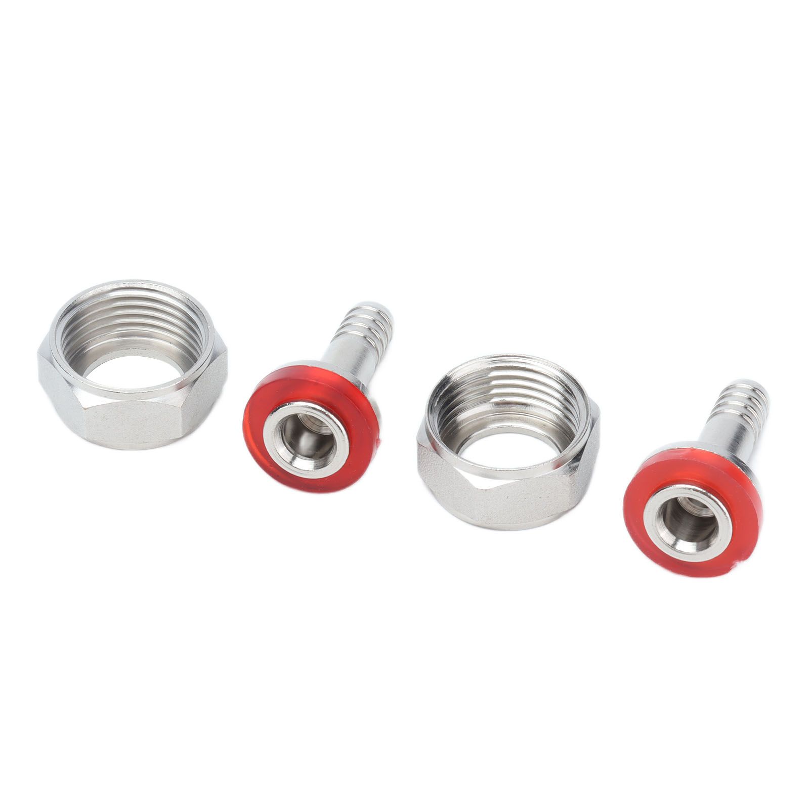 2PCS American Type Keg Coupler Stainless Steel Beer Barrel Connector for 5/16in ID Beer Hose - Image 2