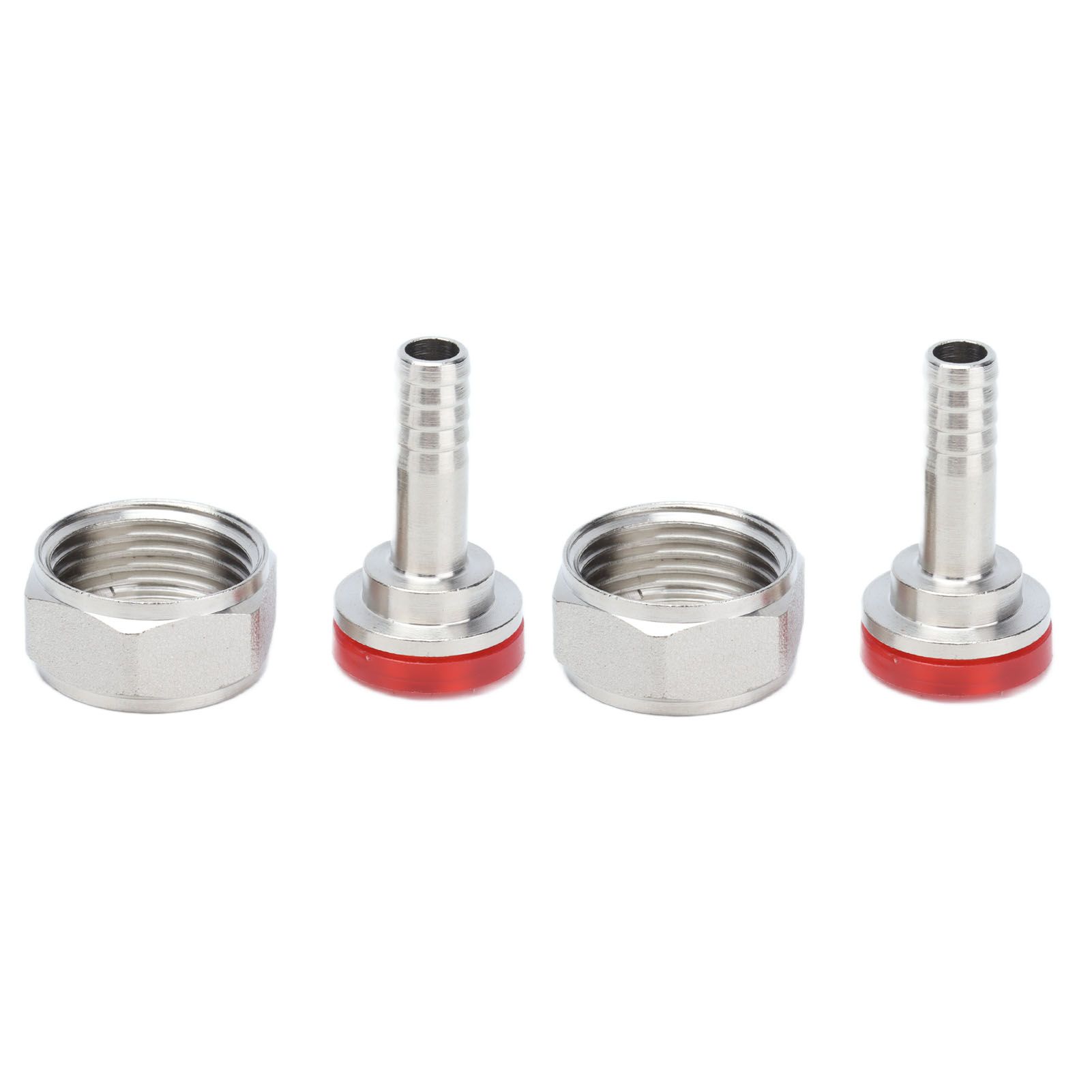 2PCS American Type Keg Coupler Stainless Steel Beer Barrel Connector for 5/16in ID Beer Hose - Image 4