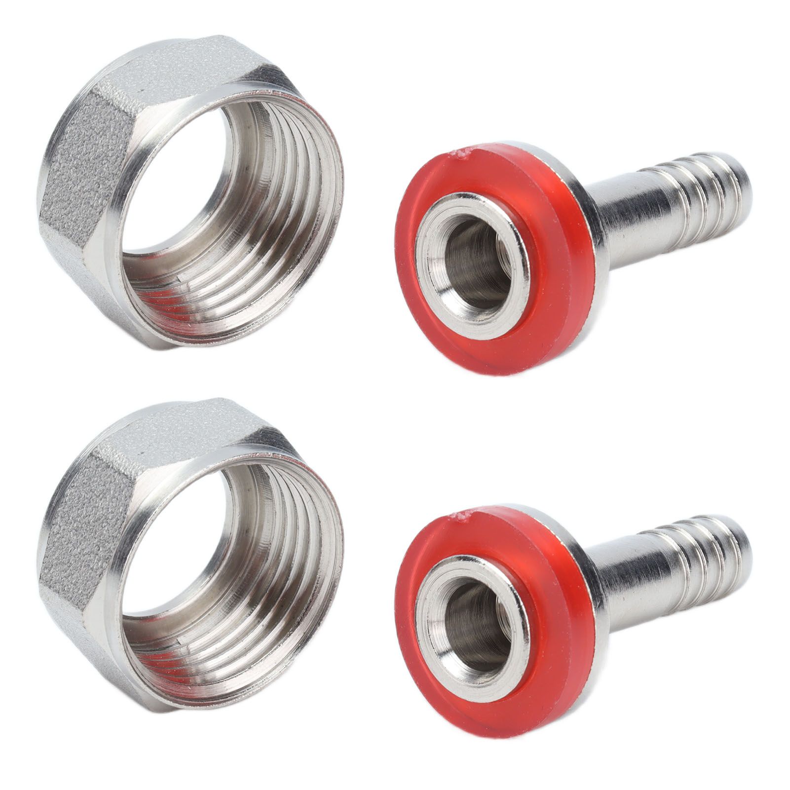 2PCS American Type Keg Coupler Stainless Steel Beer Barrel Connector for 5/16in ID Beer Hose - Image 5