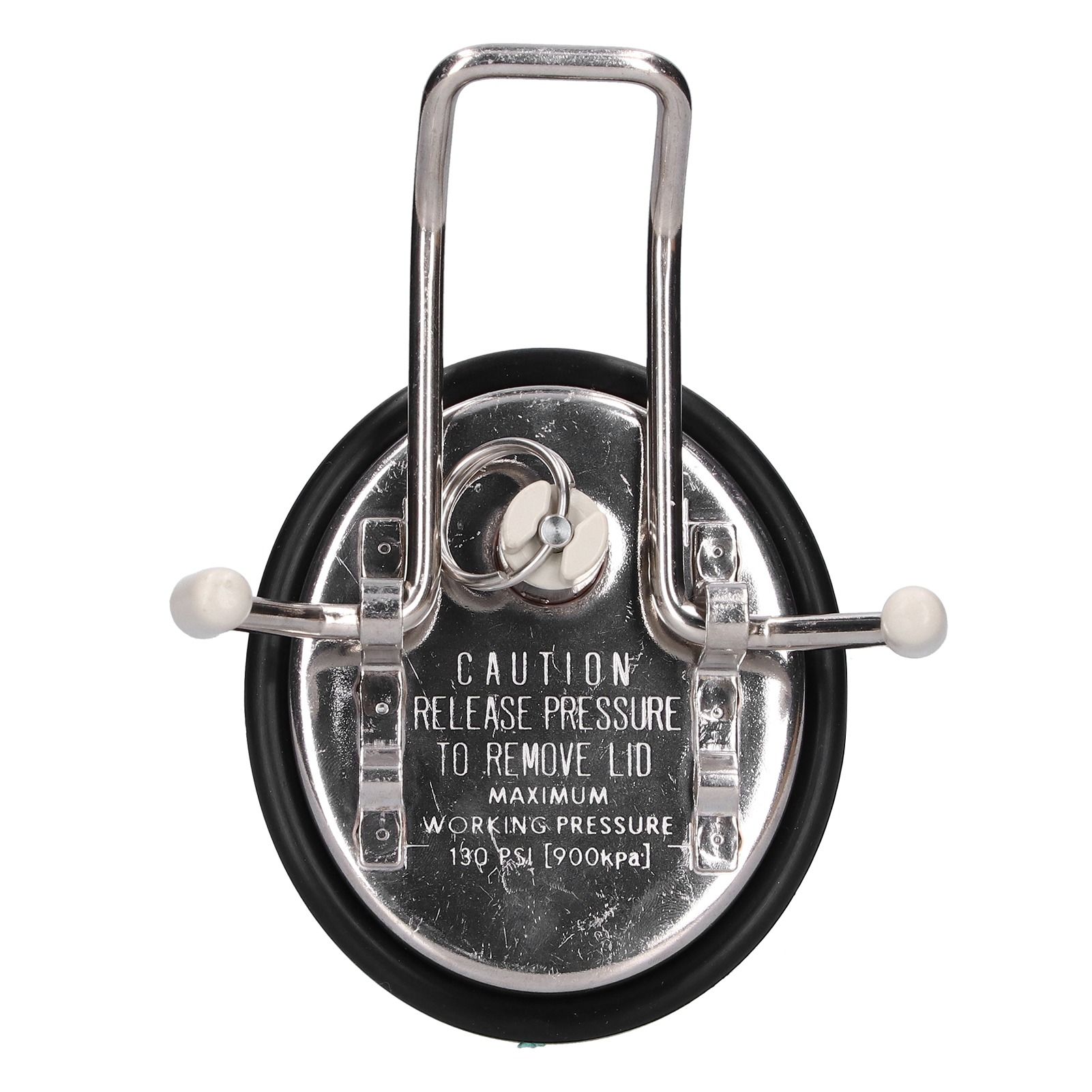 130PSI Beer Barrel Lid 304 Stainless Steel Soda Keg Cover Replacement Home Brewing Accessory - Image 1