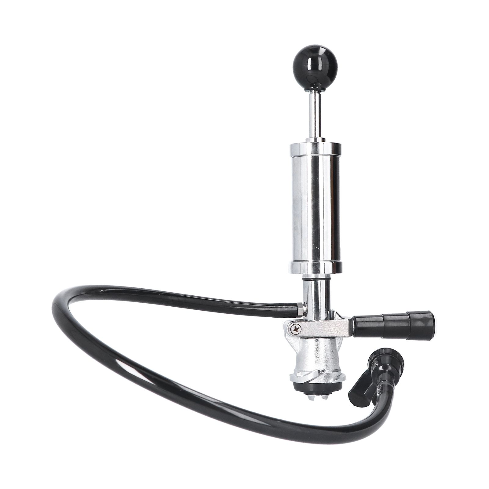 Beer Keg Pump with Black Beer Faucet Stainless Steel Draft Beer Party Pump for American D System Kegs - Image 5