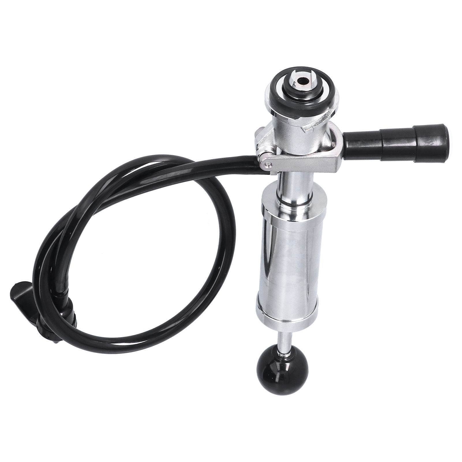 Beer Keg Pump with Black Beer Faucet Stainless Steel Draft Beer Party Pump for American D System Kegs - Image 6