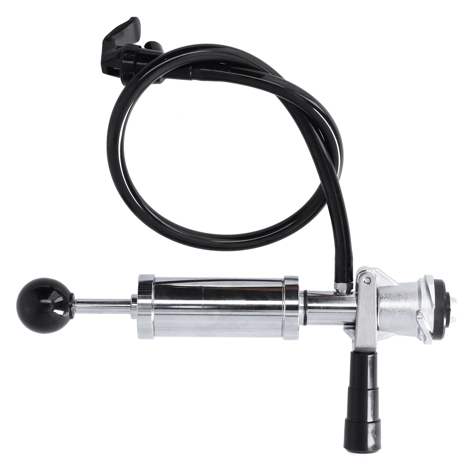 Beer Keg Pump with Black Beer Faucet Stainless Steel Draft Beer Party Pump for American D System Kegs - Image 7