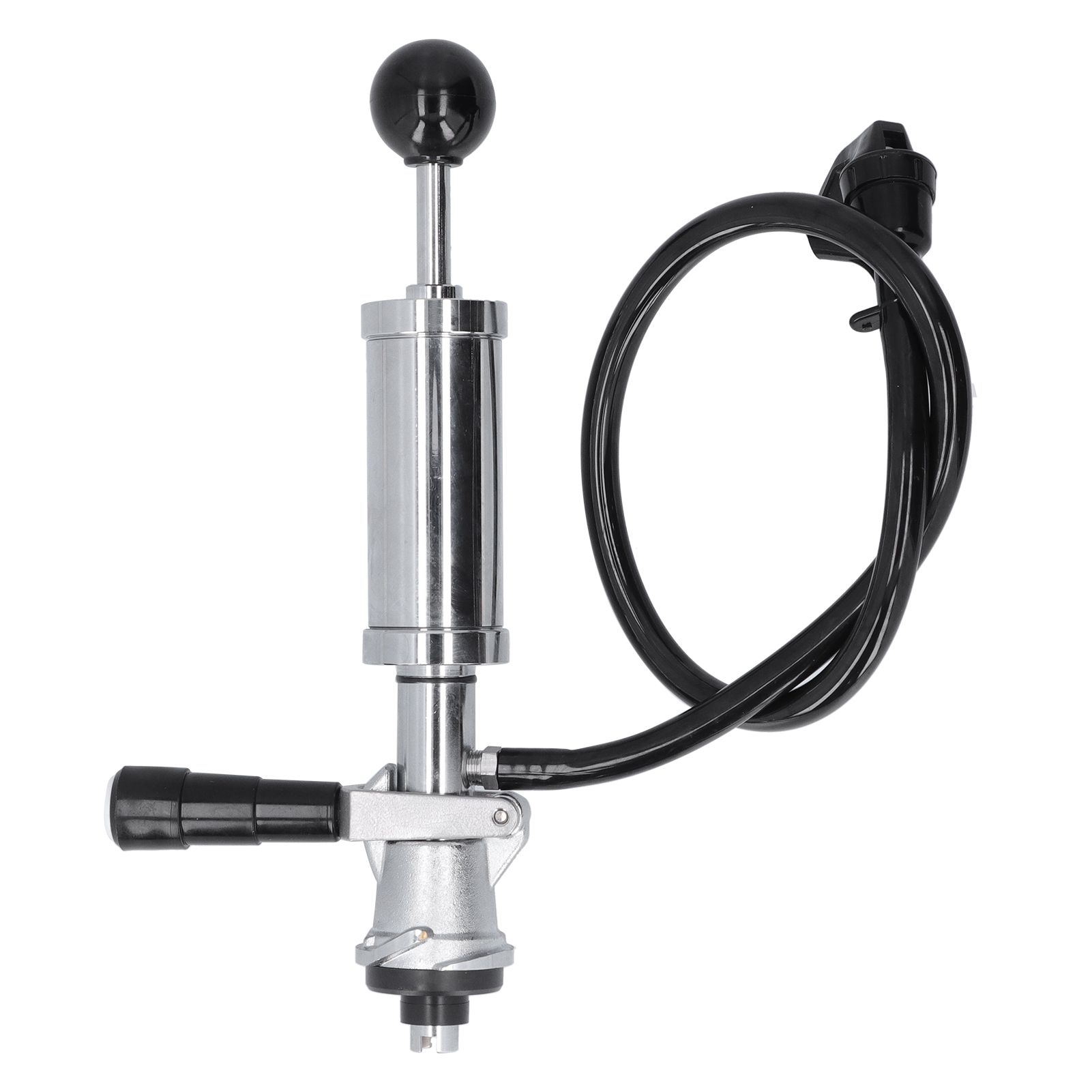 Beer Keg Party Pump with Tap Hose Stainless Steel Home Brewing Accessory for American S System Kegs - Image 1