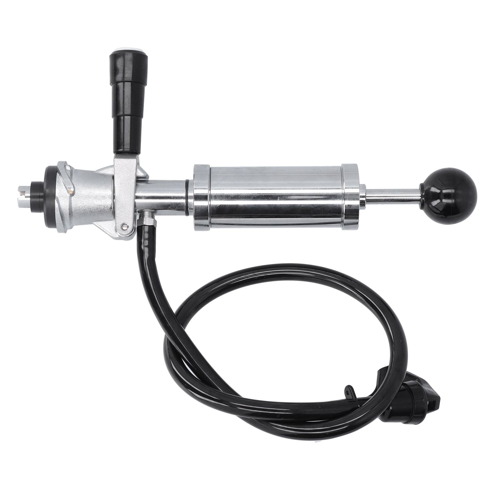 Beer Keg Party Pump with Tap Hose Stainless Steel Home Brewing Accessory for American S System Kegs - Image 7