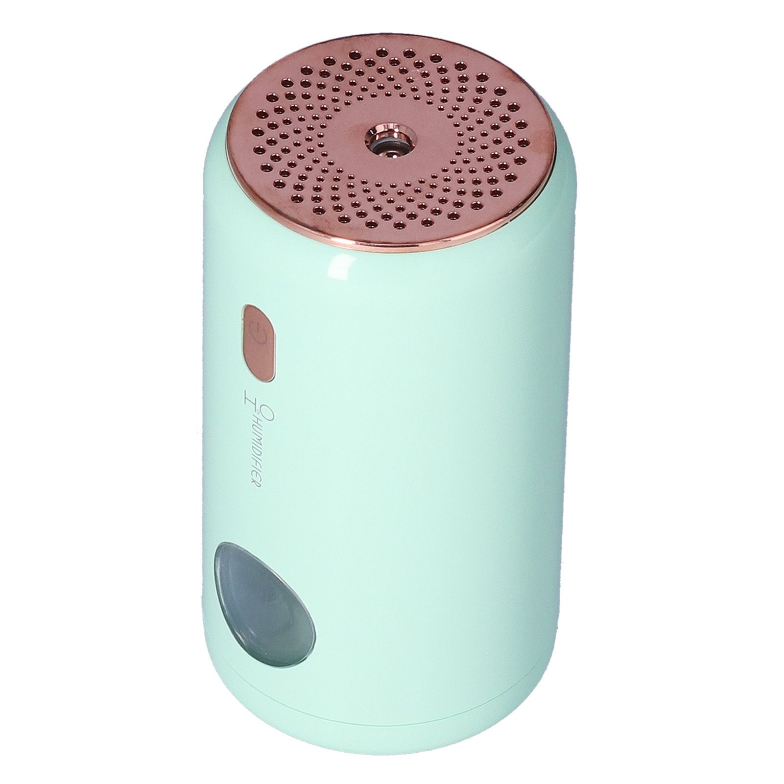 Mini USB Powered Car Humidifier Mute Large Misting Air Humidifier for Home Office BedroomGreen - Image 2