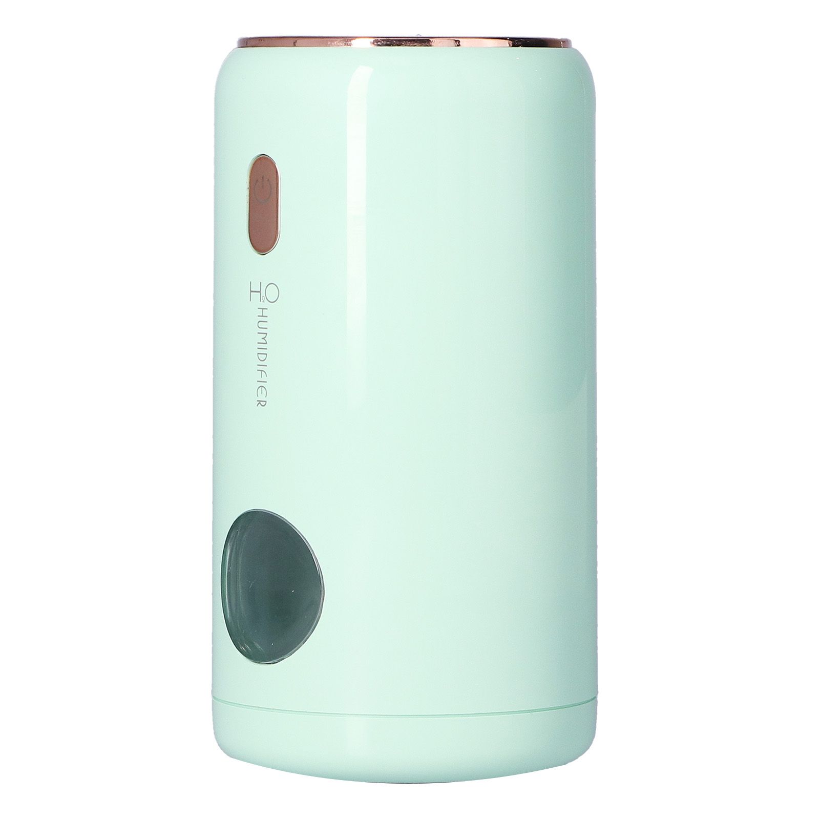 Mini USB Powered Car Humidifier Mute Large Misting Air Humidifier for Home Office BedroomGreen - Image 5