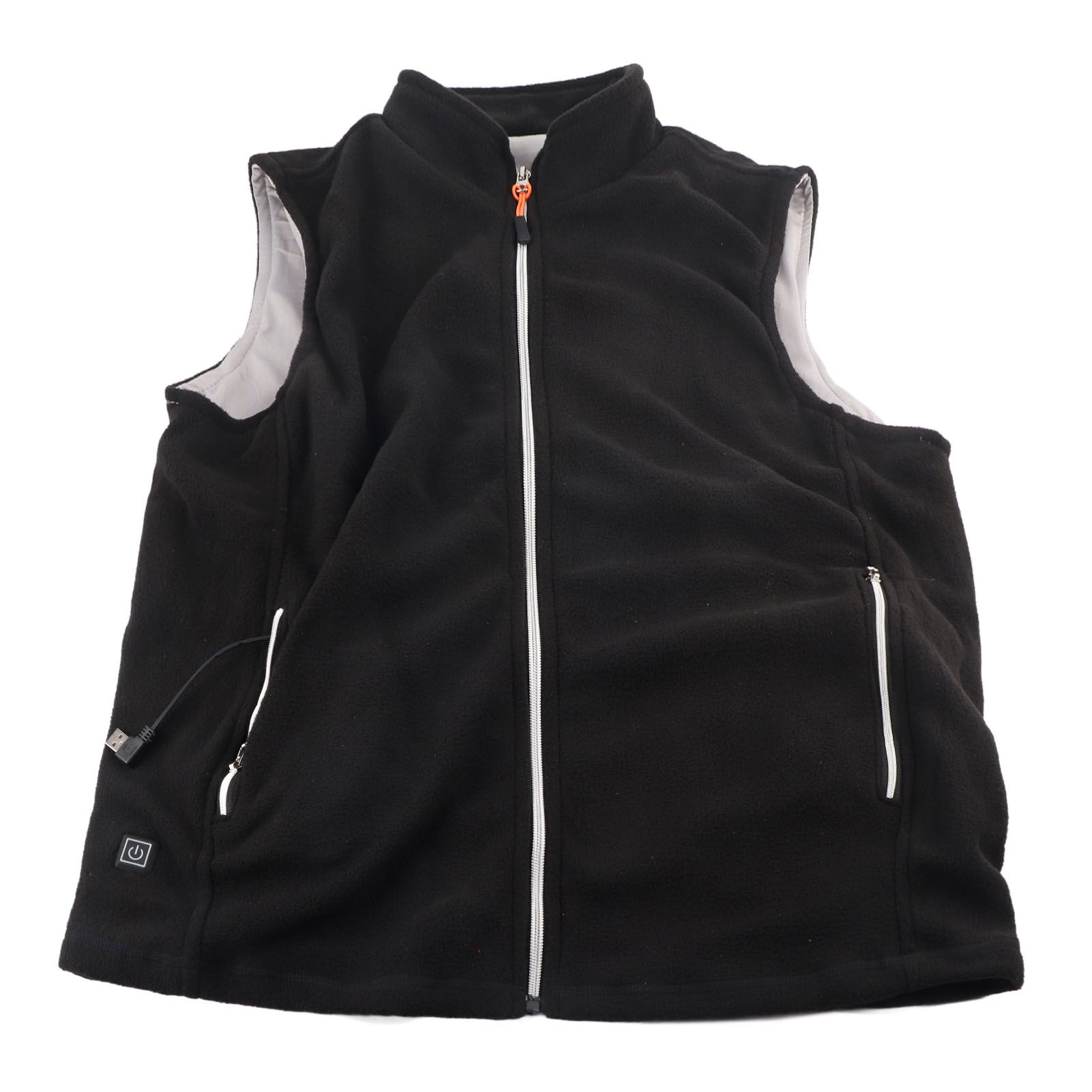 Heated Vest Winter Washable USB Powered Round Neck Electric Vest for Outdoor Camping HikingS - Image 1