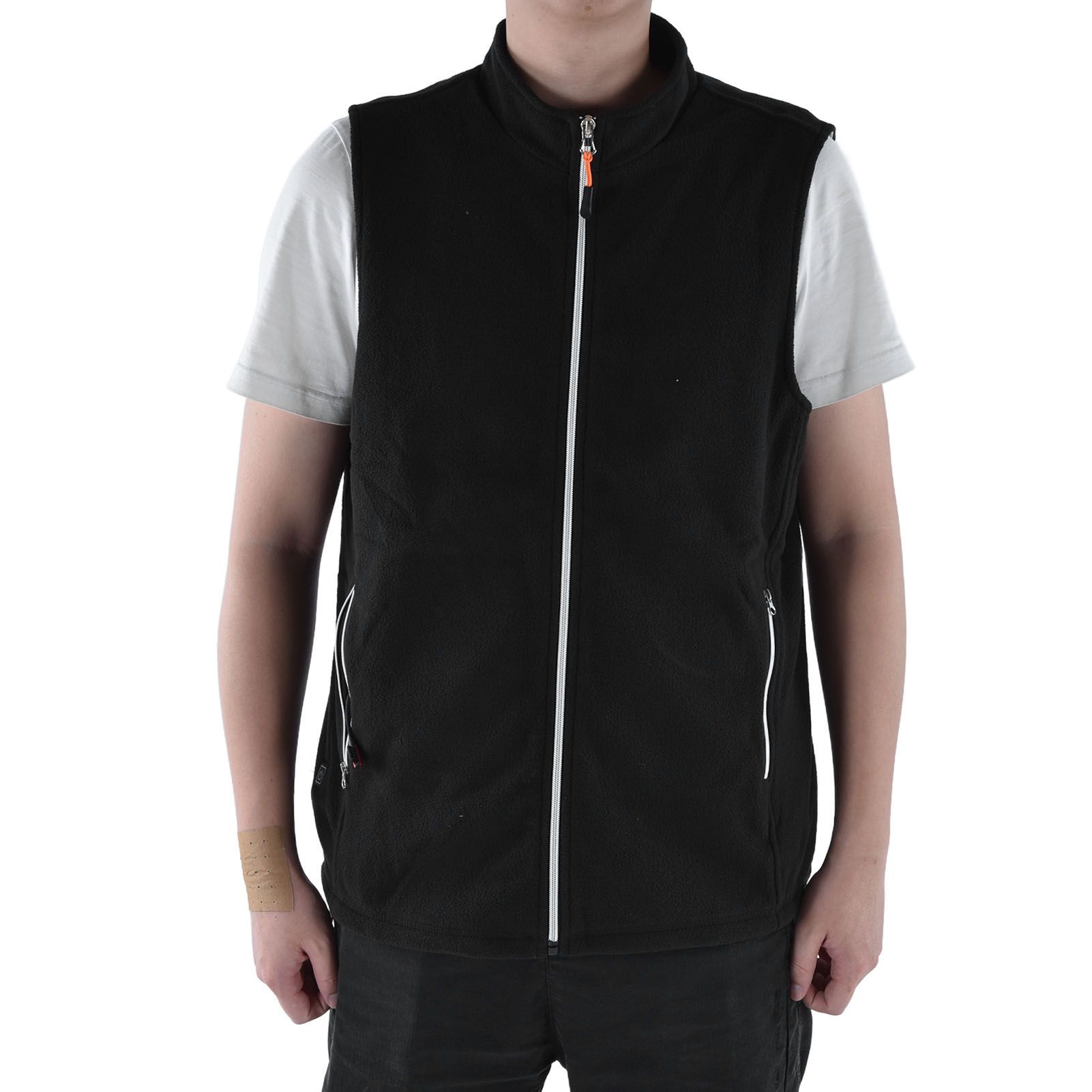 Heated Vest Winter Washable USB Powered Round Neck Electric Vest for Outdoor Camping HikingS - Image 8