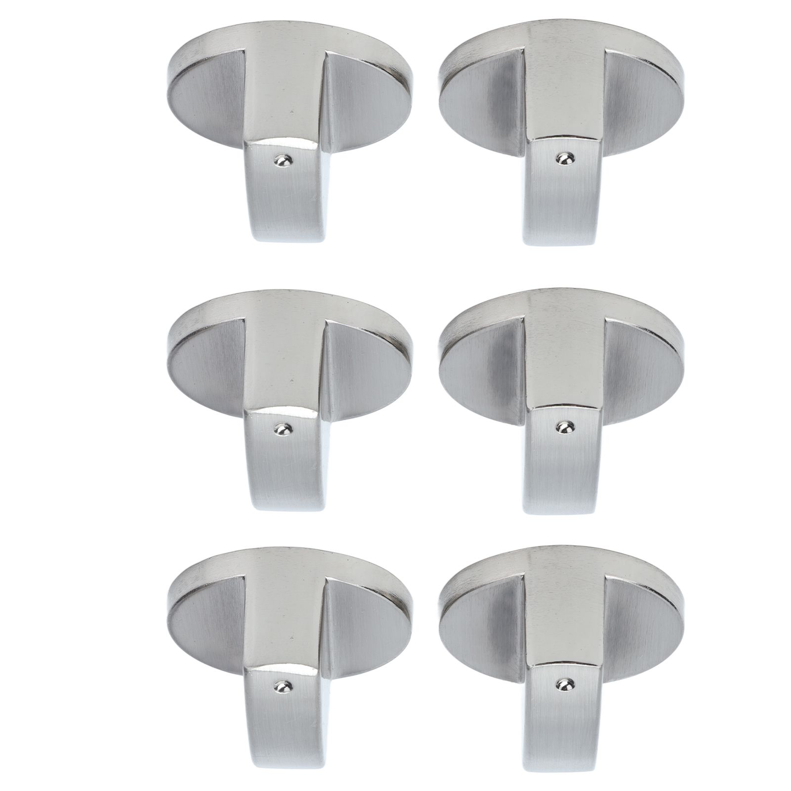6Pcs 8mm Rotate Knob Zinc Alloy Control Knob Replacement for Kitchen Range Gas Stove Microwave Oven45° - Image 5