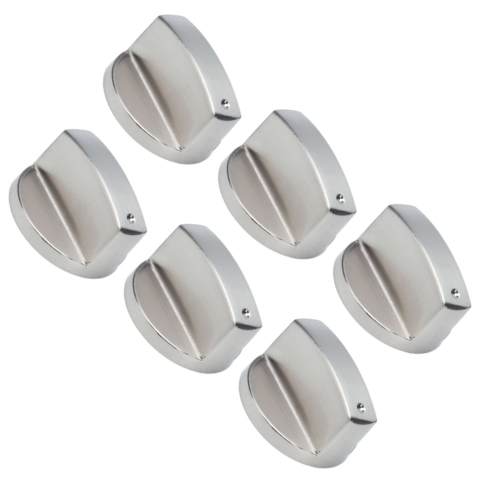 6Pcs 8mm Rotate Knob Zinc Alloy Control Knob Replacement for Kitchen Range Gas Stove Microwave Oven45° - Image 6