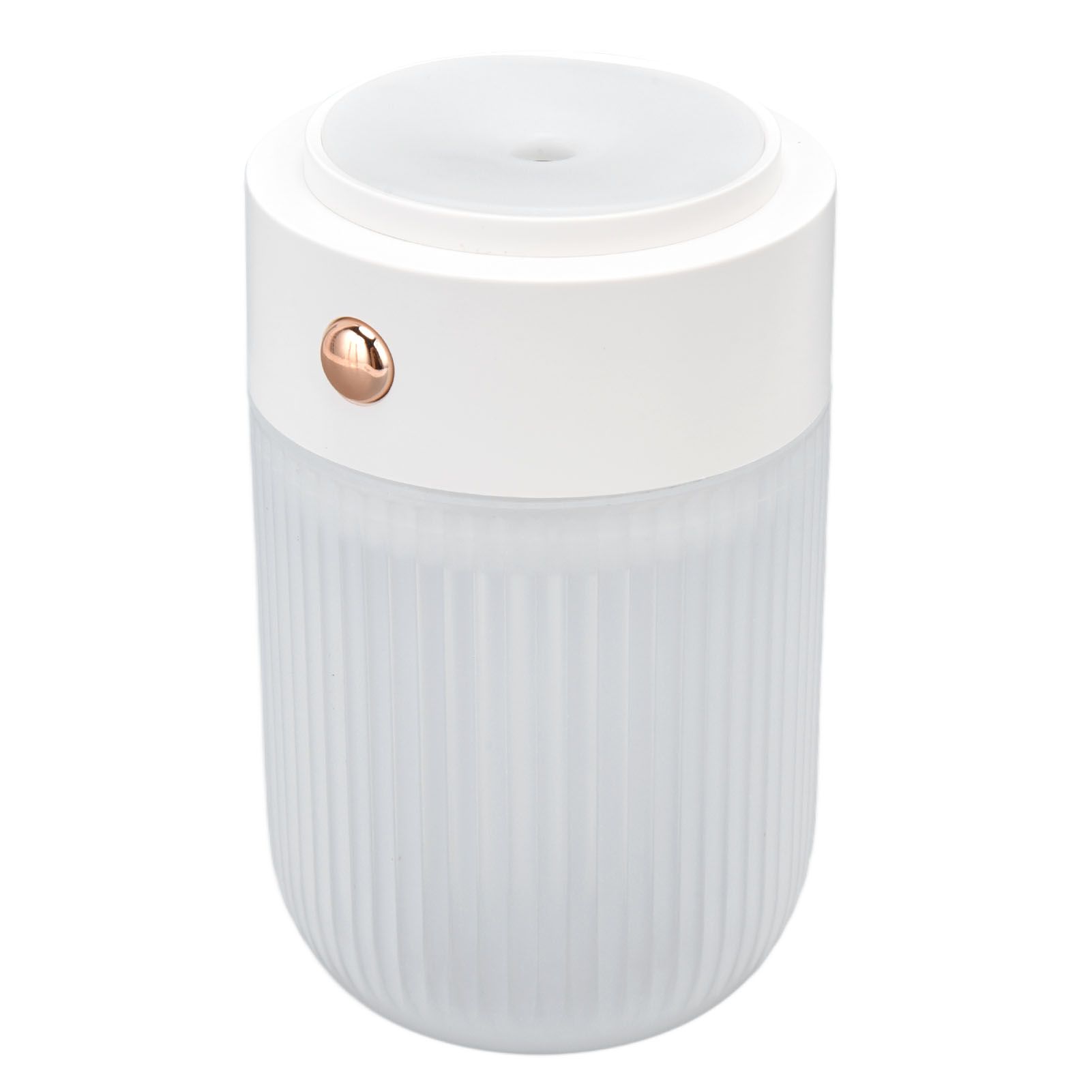 250ml Mini Air Humidifier USB Powered Colorful Lamp Humidifier for Car Office Living RoomWhite - Image 3