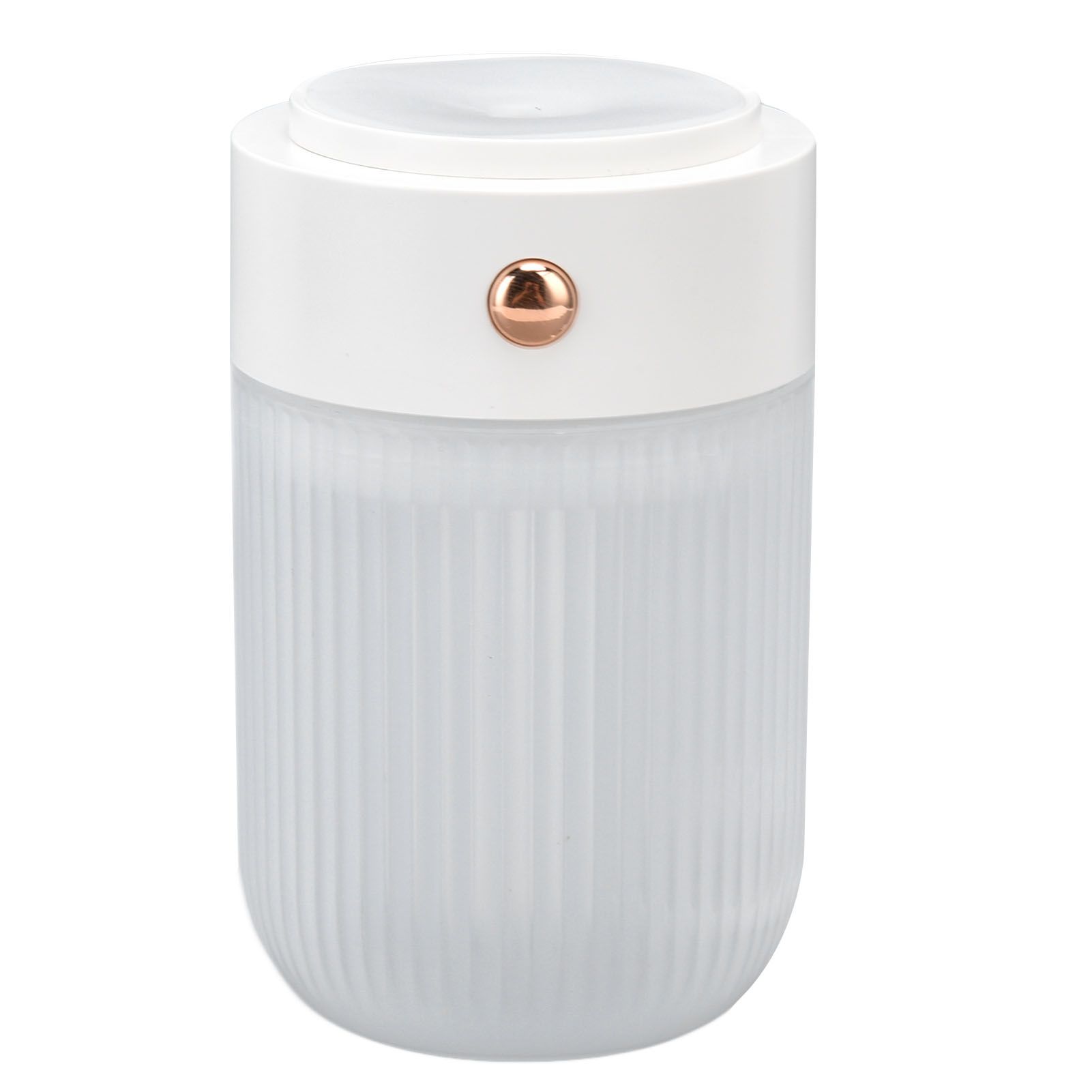 250ml Mini Air Humidifier USB Powered Colorful Lamp Humidifier for Car Office Living RoomWhite - Image 5