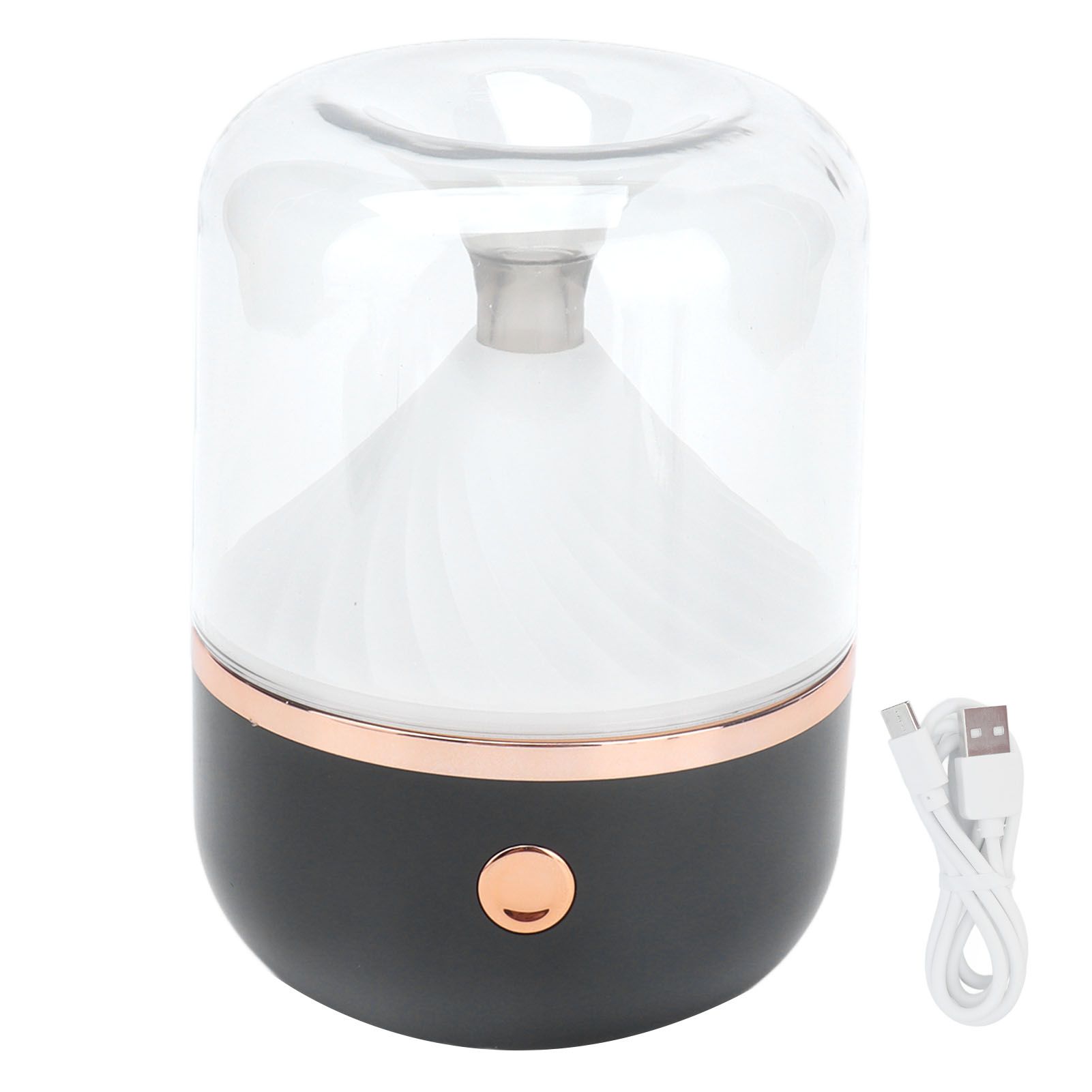 120ml Aromatherapy Humidifier Anti Drying USB Powered Ambient Light Humidifier for Car - Image 1