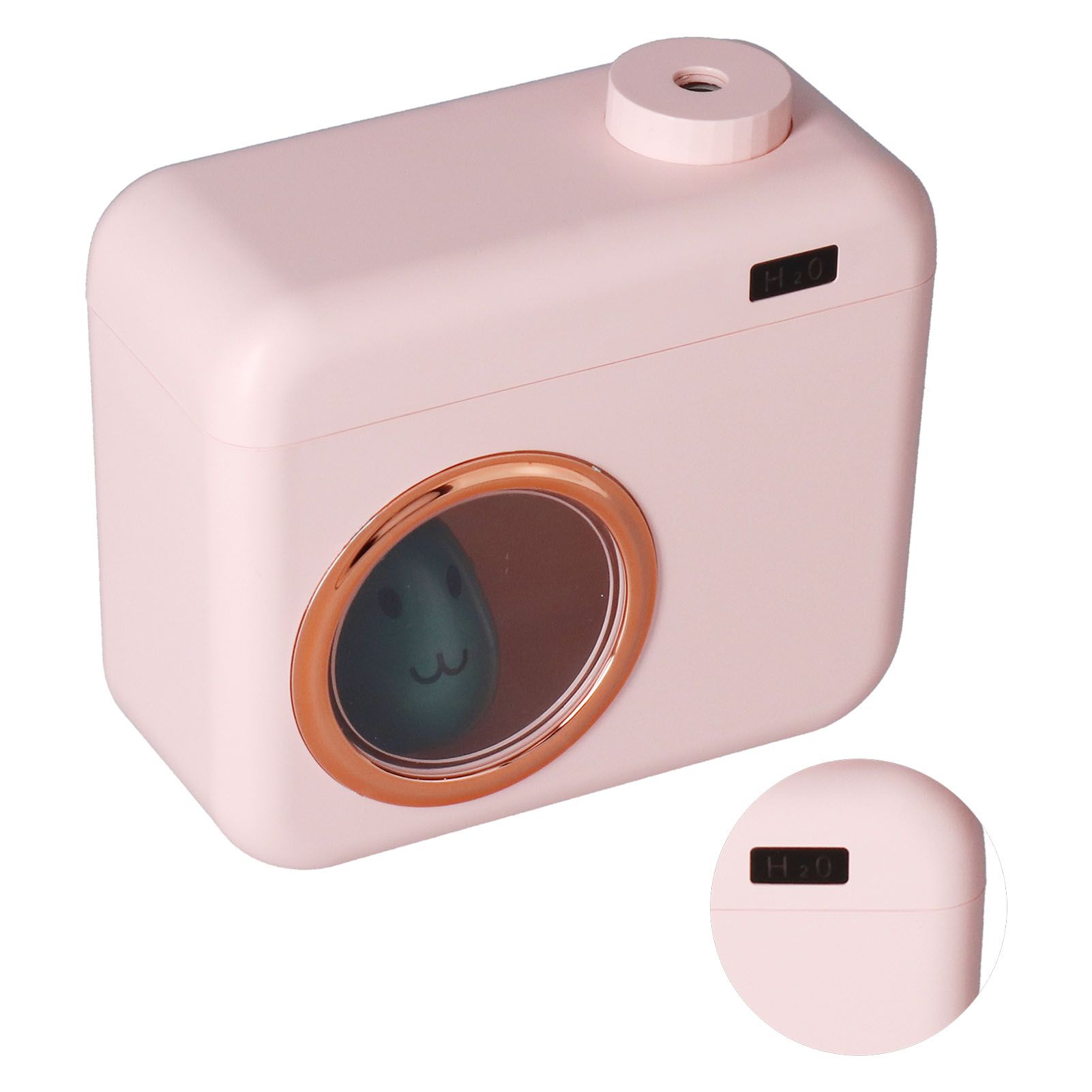 400ml Camera Shaped Air Humidifier 2 Gears USB Charging Aroma Humidifier for Car Home Office - Image 8