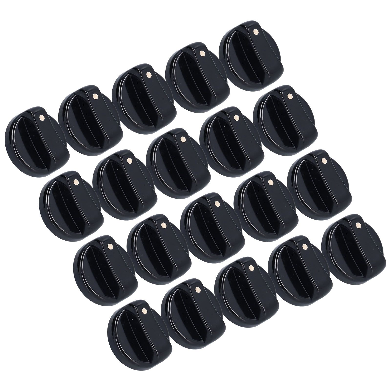 20PCS 8mm Universal Kitchen Range Control Knob ABS for Gas Stove Microwave Oven Water Heater - Image 5