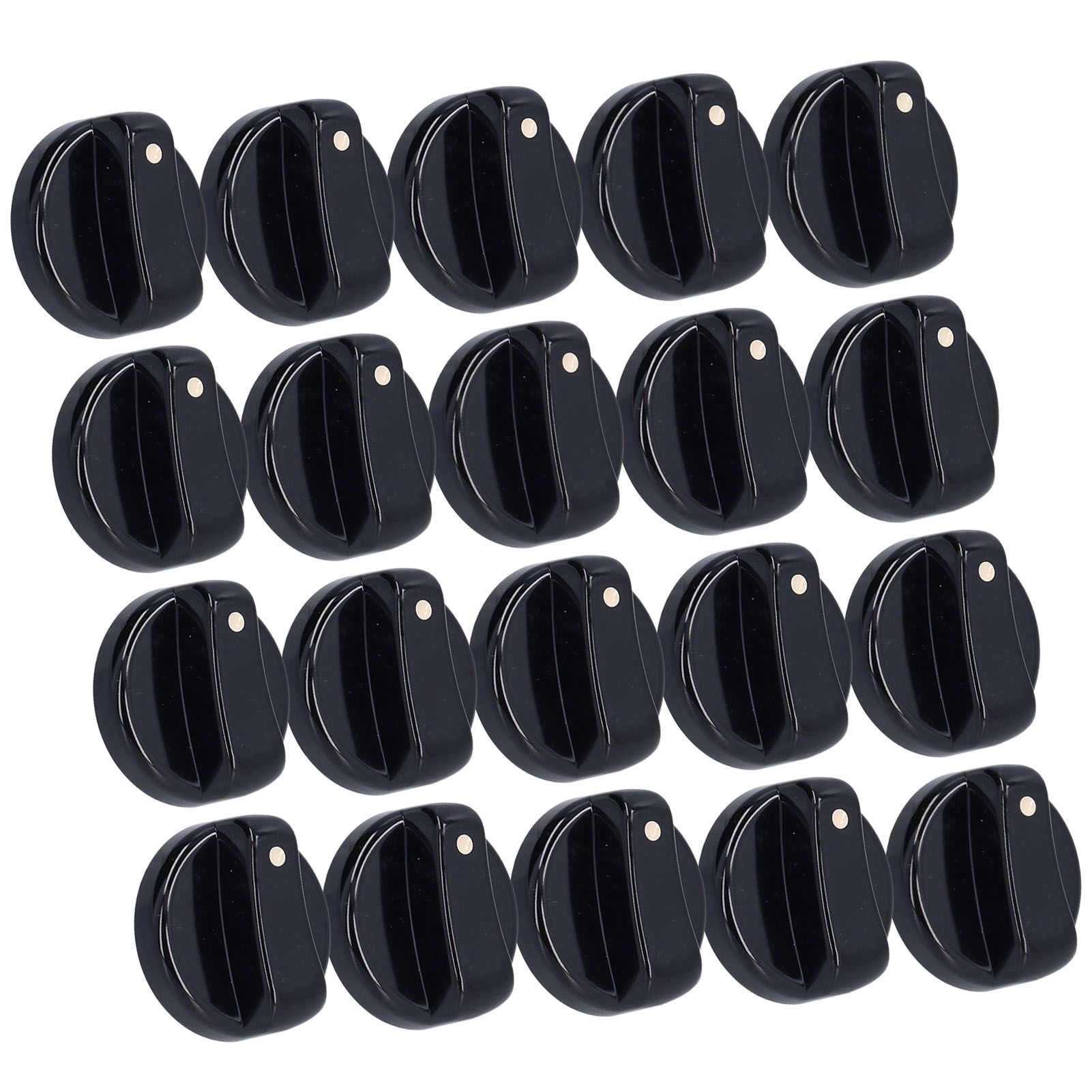 20PCS 8mm Universal Kitchen Range Control Knob ABS for Gas Stove Microwave Oven Water Heater - Image 6