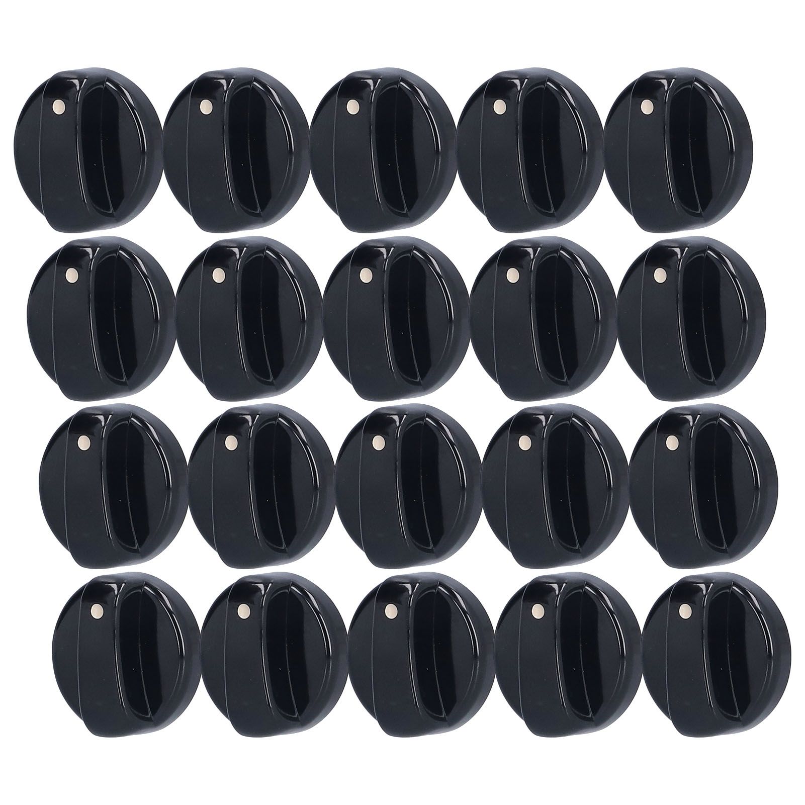 20PCS 8mm Universal Kitchen Range Control Knob ABS for Gas Stove Microwave Oven Water Heater - Image 8