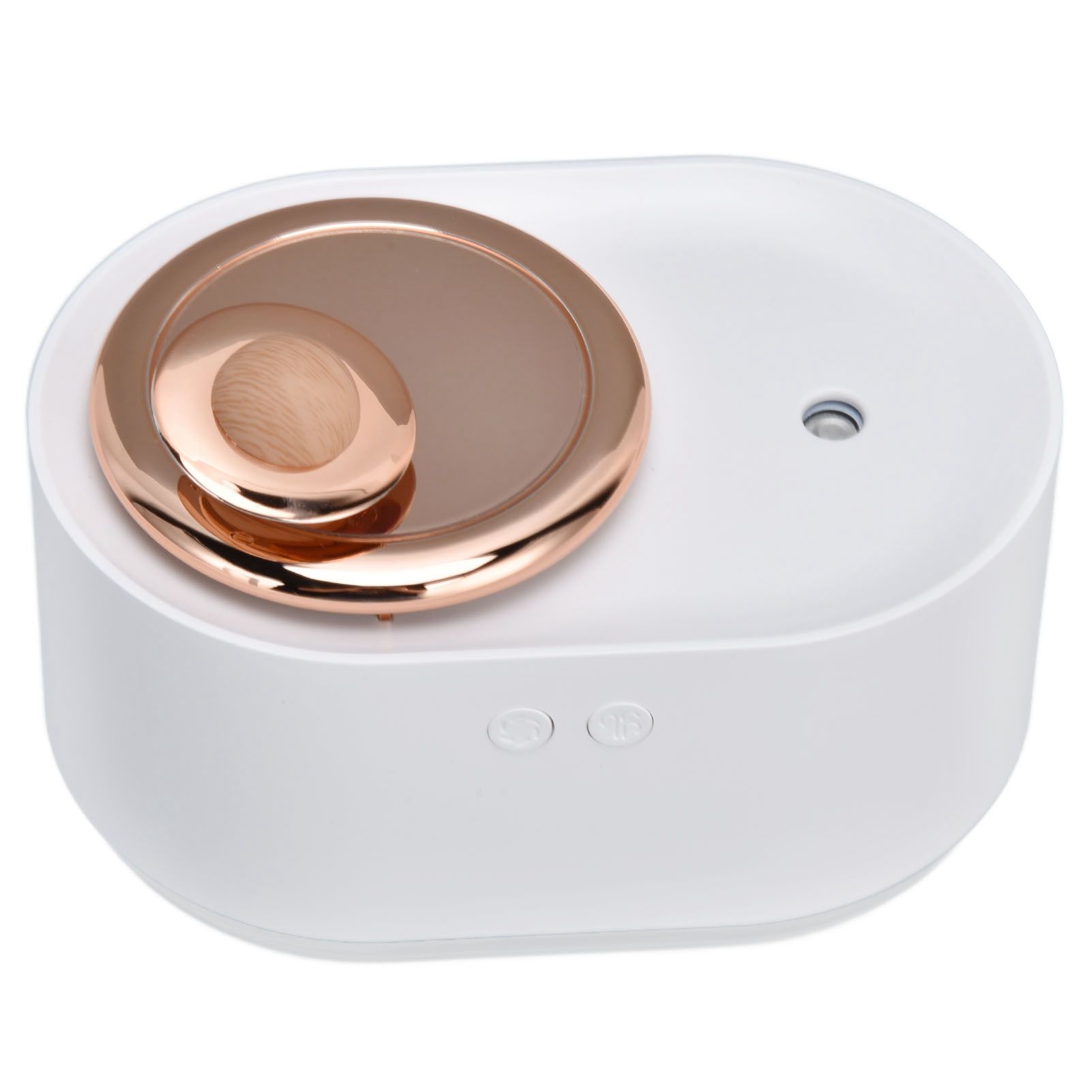 2 in 1 Rotating Planet Humidifier USB Charging Cordless Mute Spray Humidification for Home 1200MAHWhite - Image 3