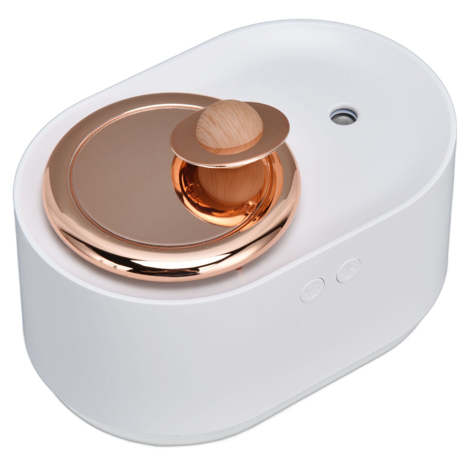 2 in 1 Rotating Planet Humidifier USB Charging Cordless Mute Spray Humidification for Home 1200MAHWhite - Image 5
