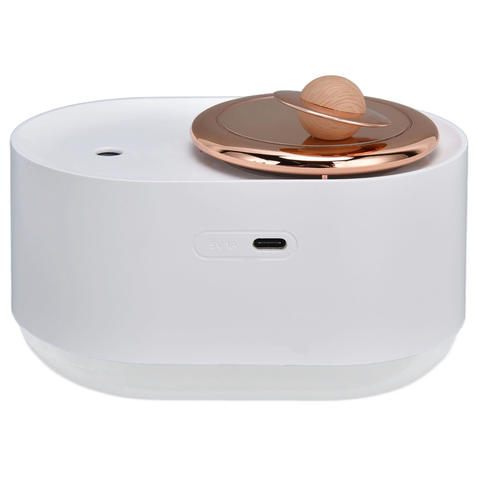 2 in 1 Rotating Planet Humidifier USB Charging Cordless Mute Spray Humidification for Home 1200MAHWhite - Image 7