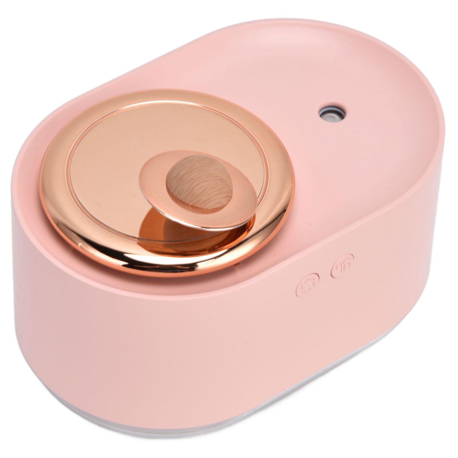 2 in 1 Rotating Planet Humidifier USB Charging Cordless Mute Spray Humidification for Home 1200MAHPink - Image 2