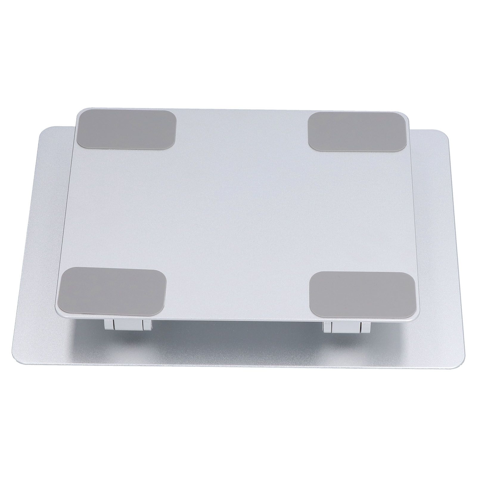 Laptop Stand Collapsible Aluminium Alloy Computer Riser Stand Silver Notebook Support Cooling Holder for Laptop Within 18in - Image 2