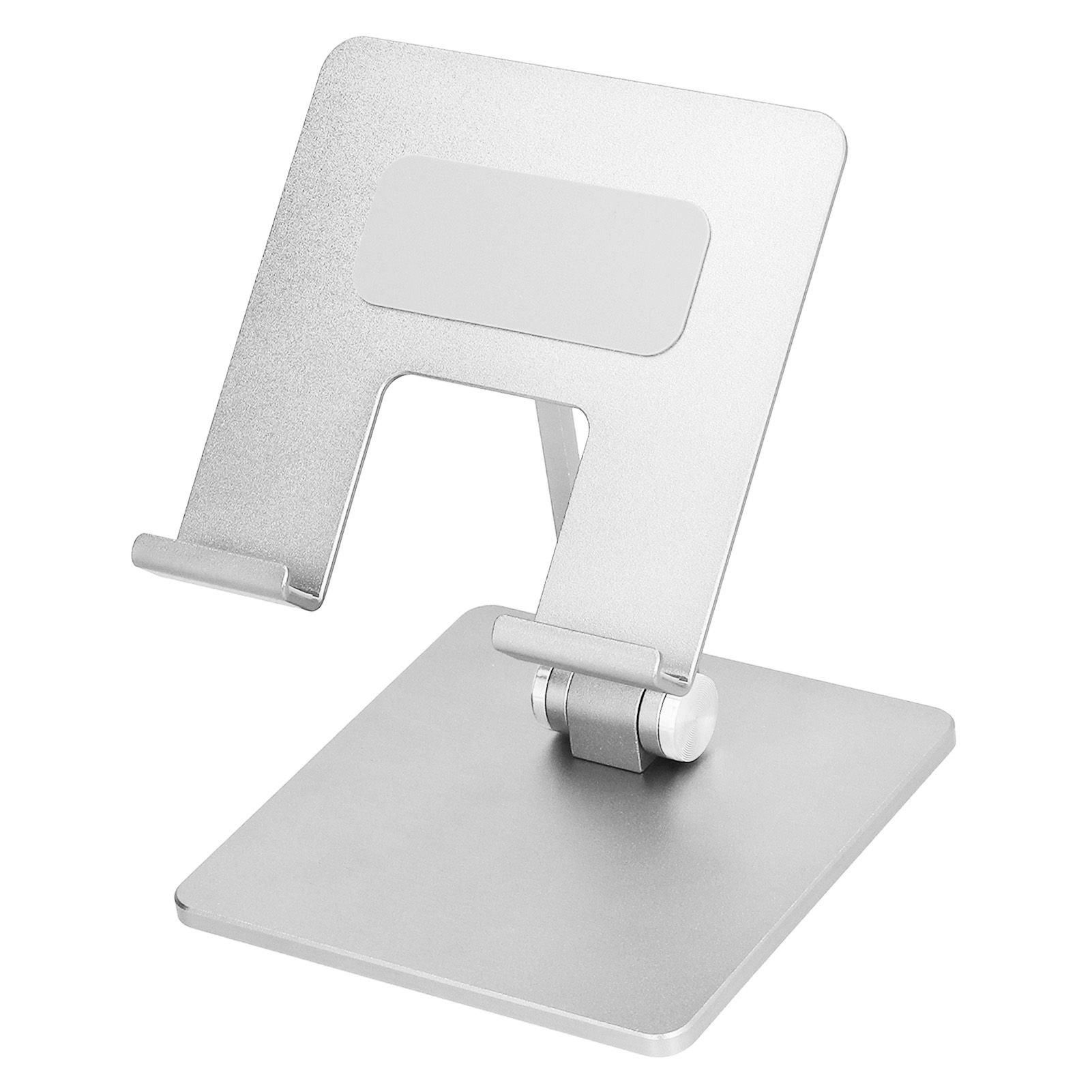 Adjustable Phone Stand Aluminum Alloy Reusable Tablet Holders Rack for Office Home BedroomSilver - Image 5
