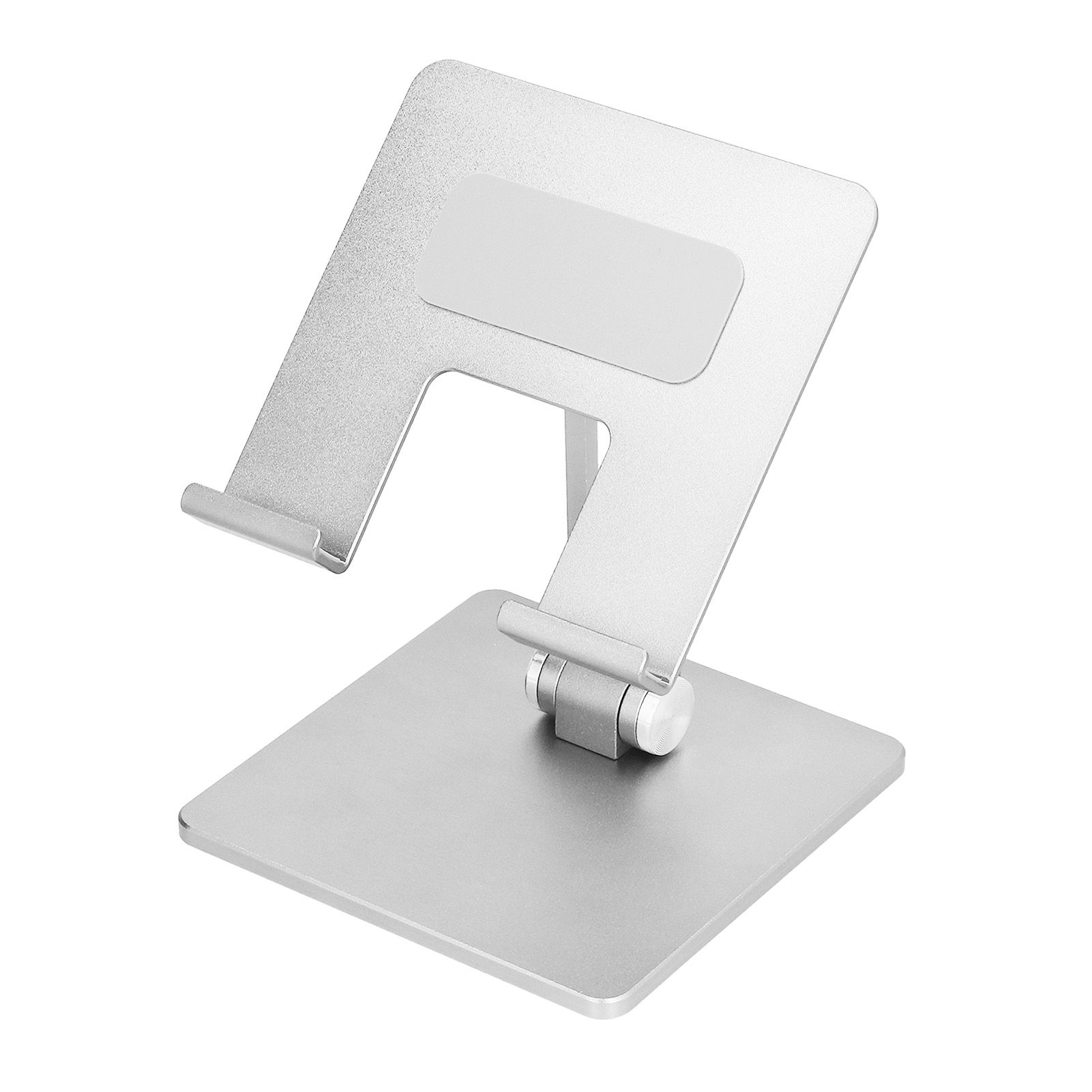 Adjustable Phone Stand Aluminum Alloy Reusable Tablet Holders Rack for Office Home BedroomSilver - Image 6