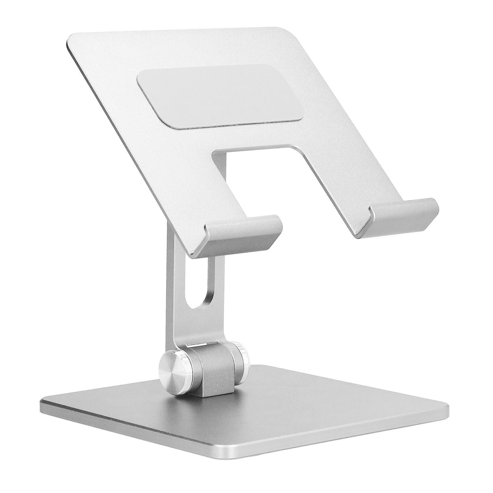 Adjustable Phone Stand Aluminum Alloy Reusable Tablet Holders Rack for Office Home BedroomSilver - Image 8