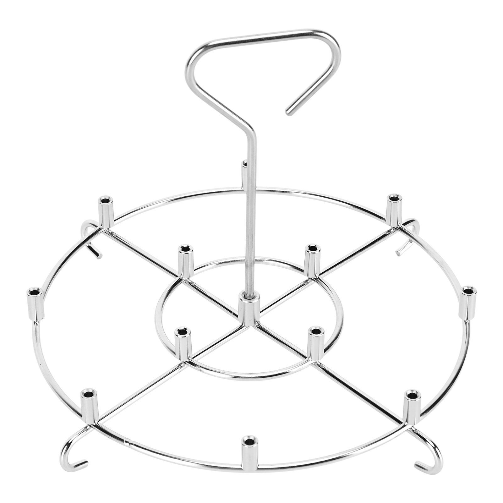 304 Stainless Steel Skewers Stand Set Multifunction Grill Dehydration Rack Fryer Accessories for Pinxia6QT - Image 5
