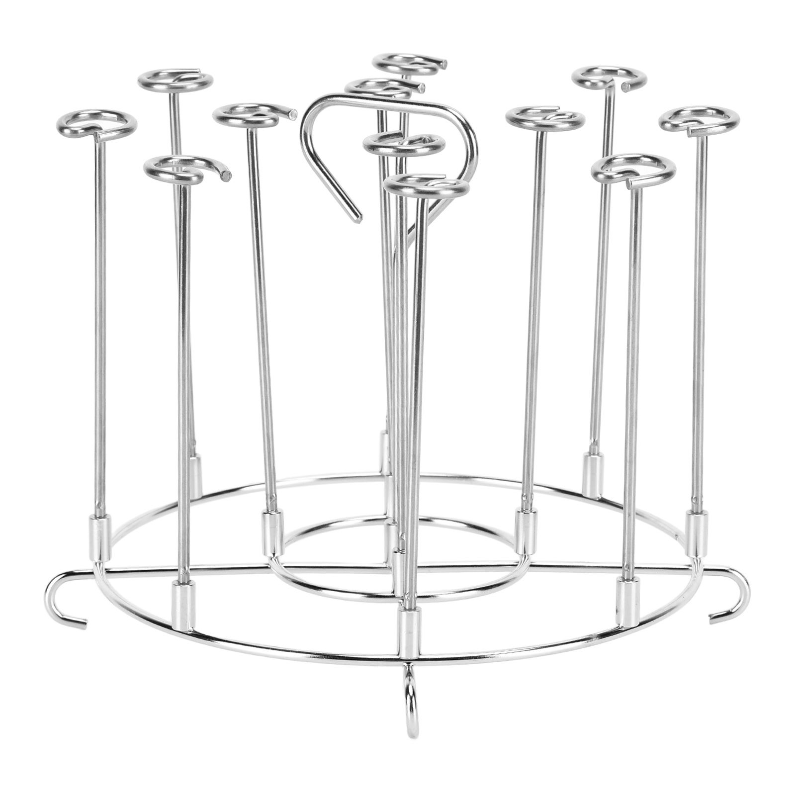 304 Stainless Steel Skewers Stand Set Multifunction Grill Dehydration Rack Fryer Accessories for Pinxia6QT - Image 7