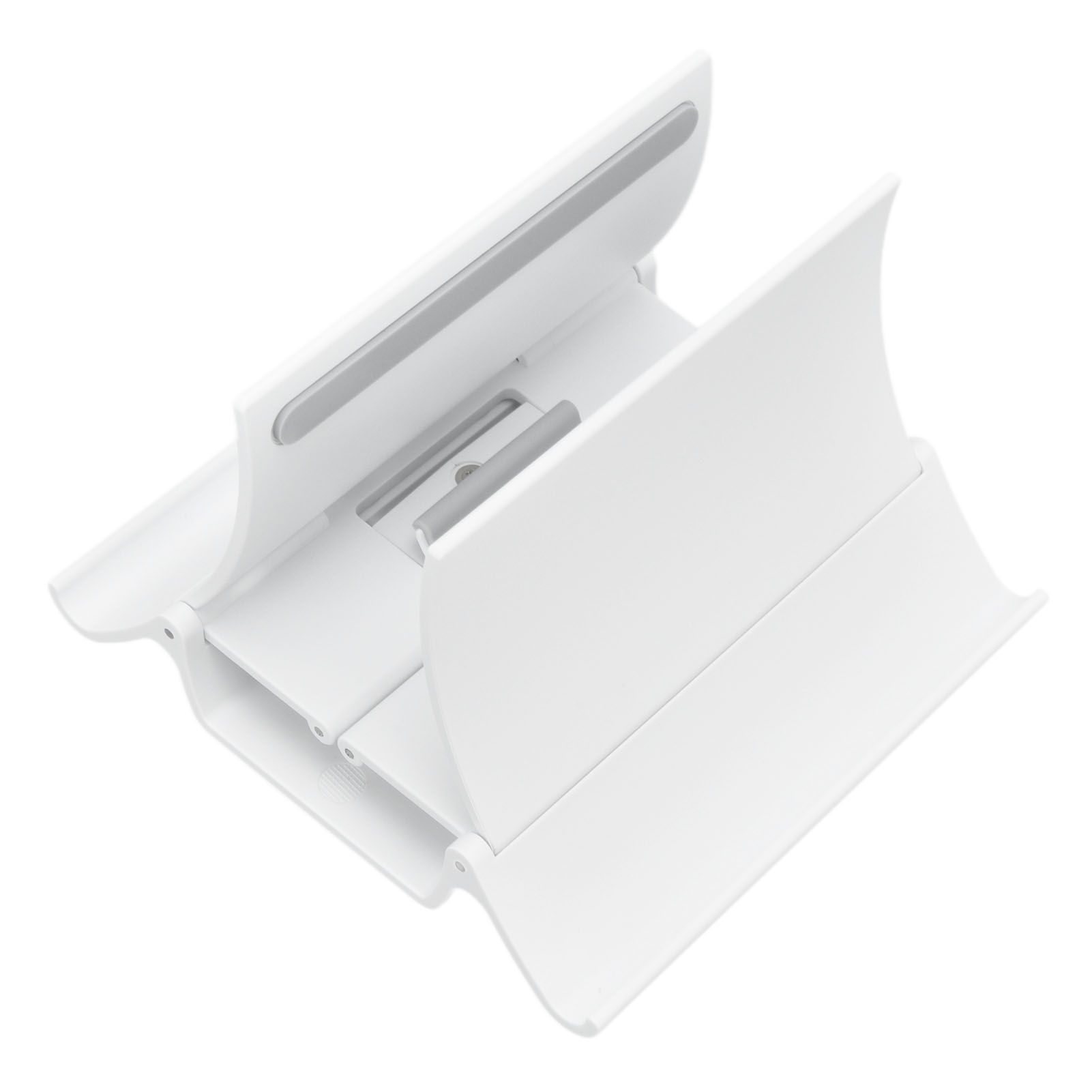Laptop Stand ABS Notebook Computer Stand Automatic Adjustment Mobile Phone Holder Easy to Use and Stable for OfficeWhite - Image 2
