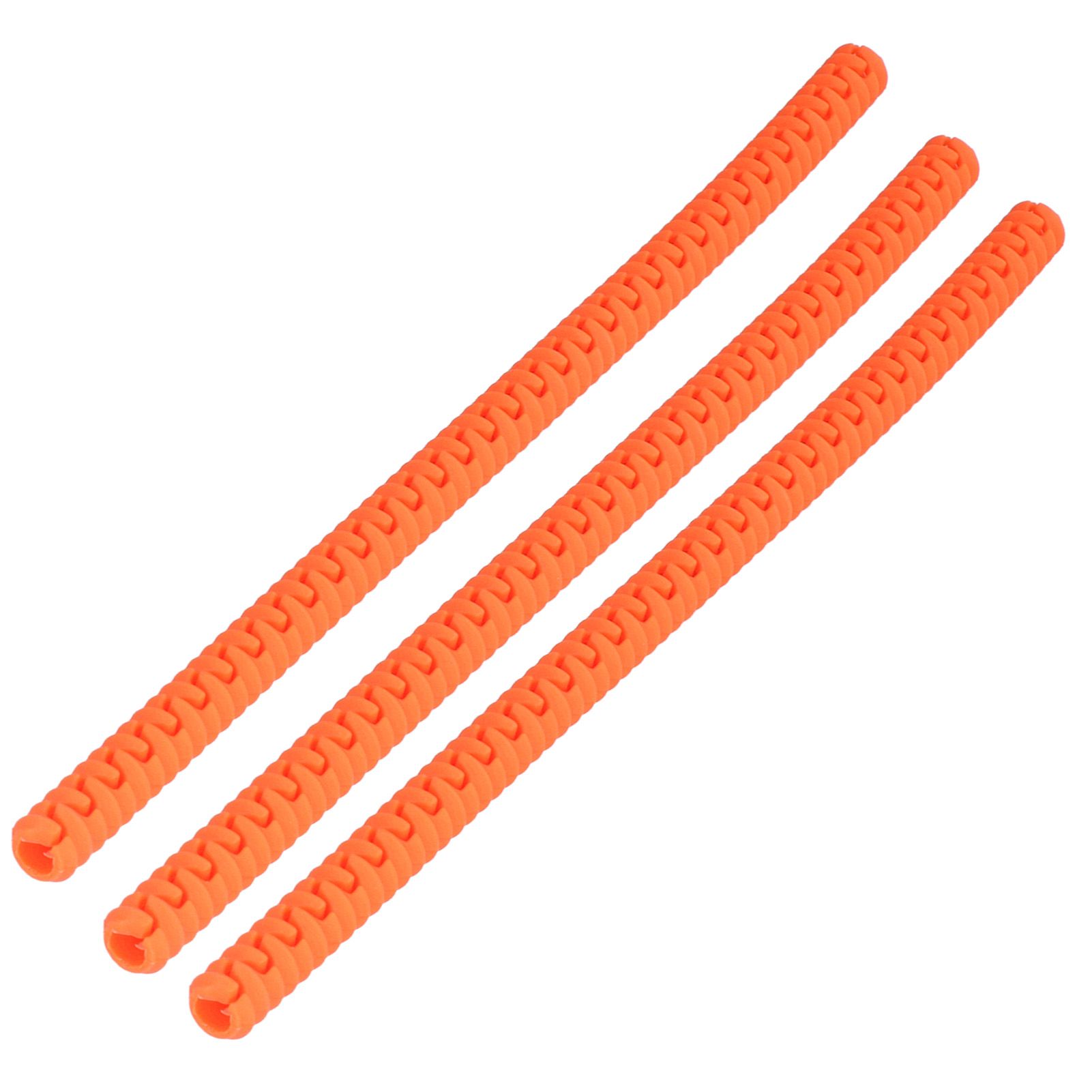 3Pcs Oven Shelf Cover Silicone Anti Scalding Oven Rack Protector for Microwave OvenOrange - Image 3