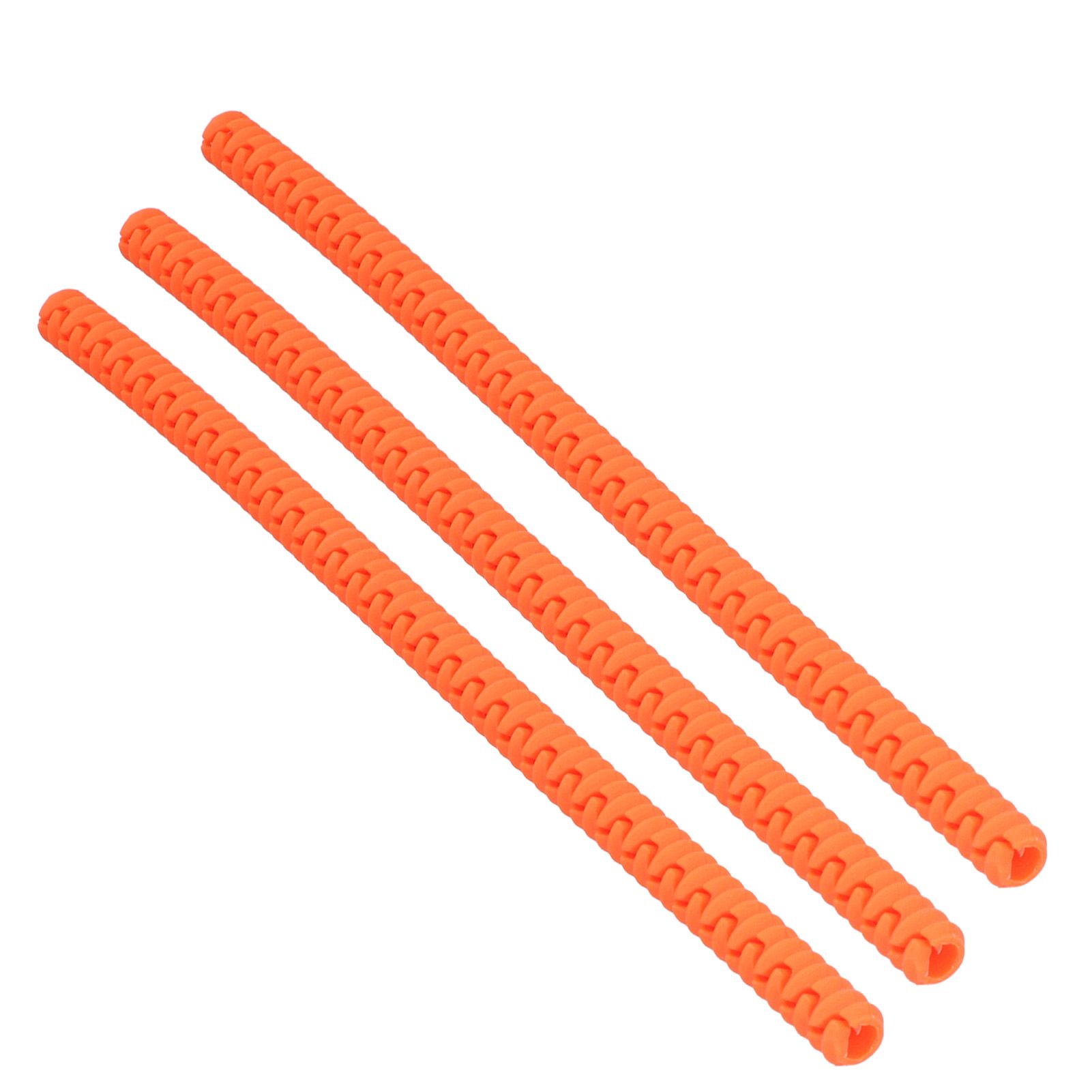 3Pcs Oven Shelf Cover Silicone Anti Scalding Oven Rack Protector for Microwave OvenOrange - Image 4